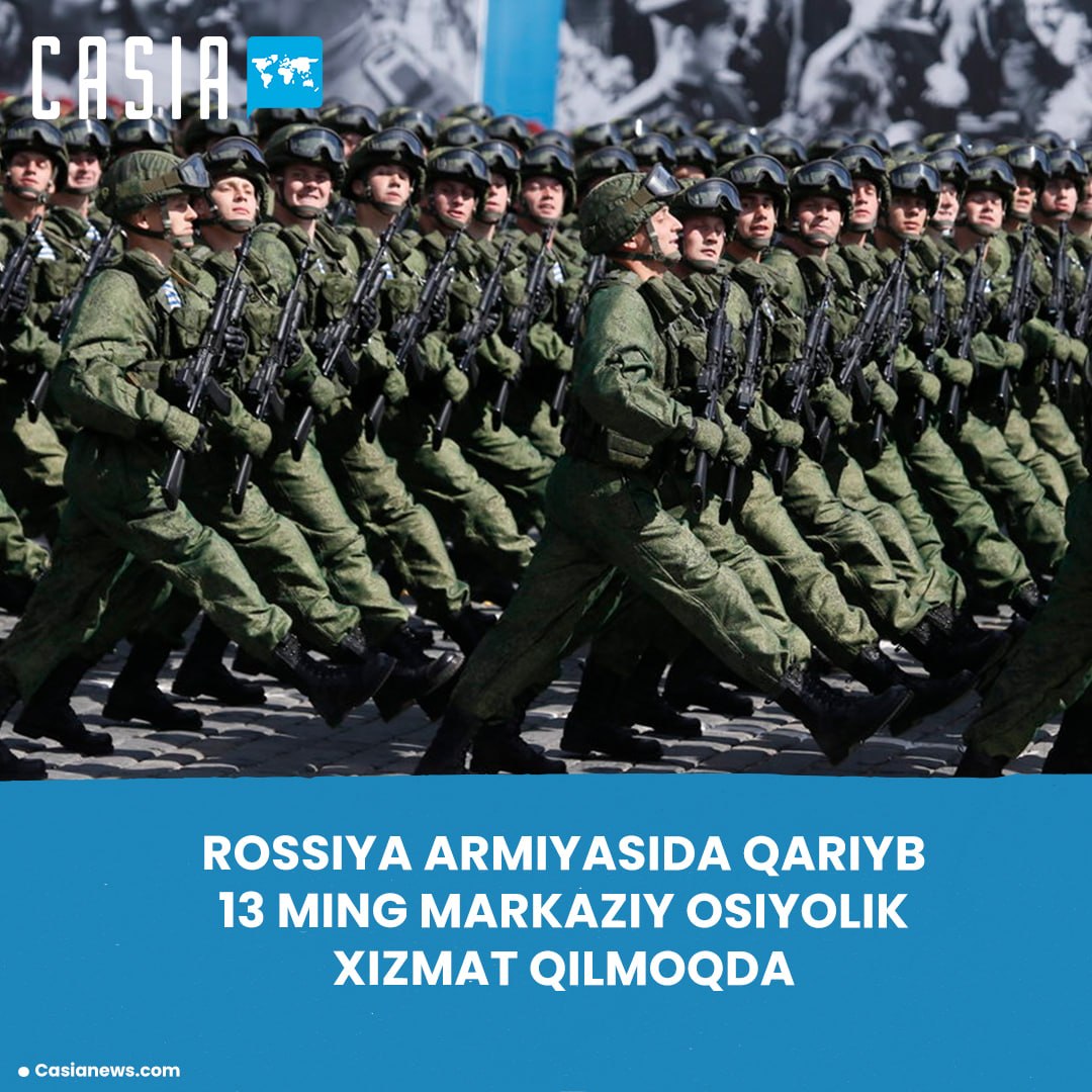 There are more than 12 thousand Central Asians in the Russian army