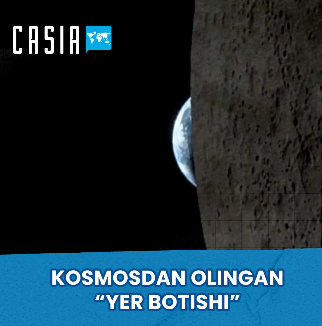 "Earthset" captured on video from space for the first time 🌍🌕