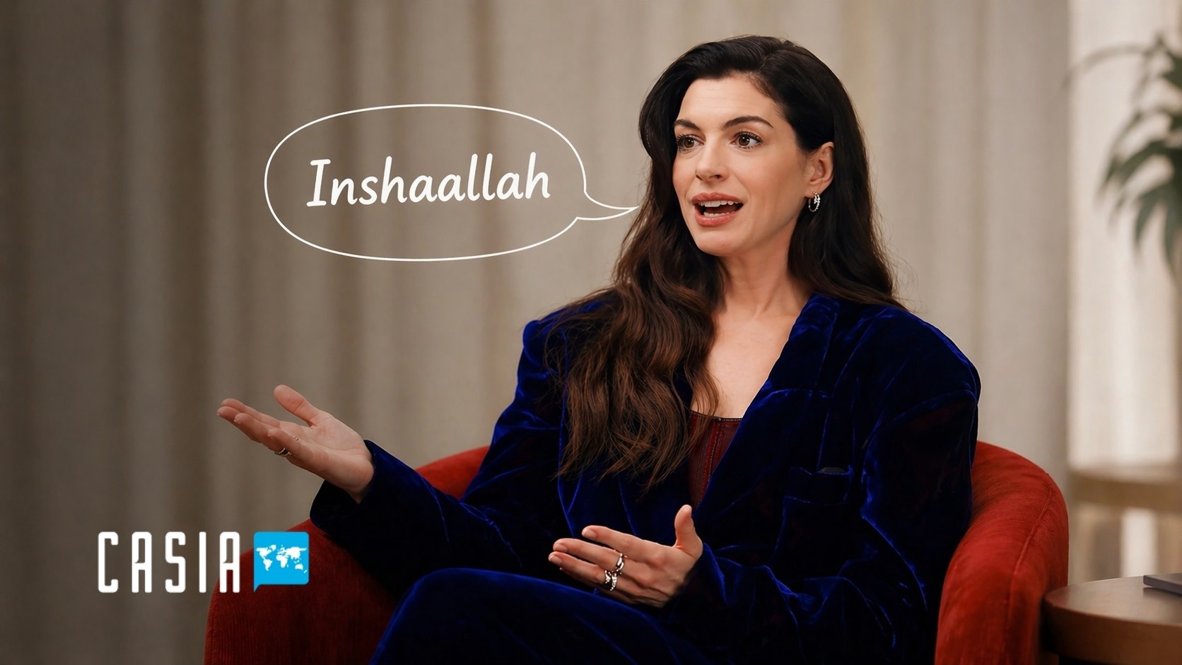 Did Anne Hathaway convert to Islam?