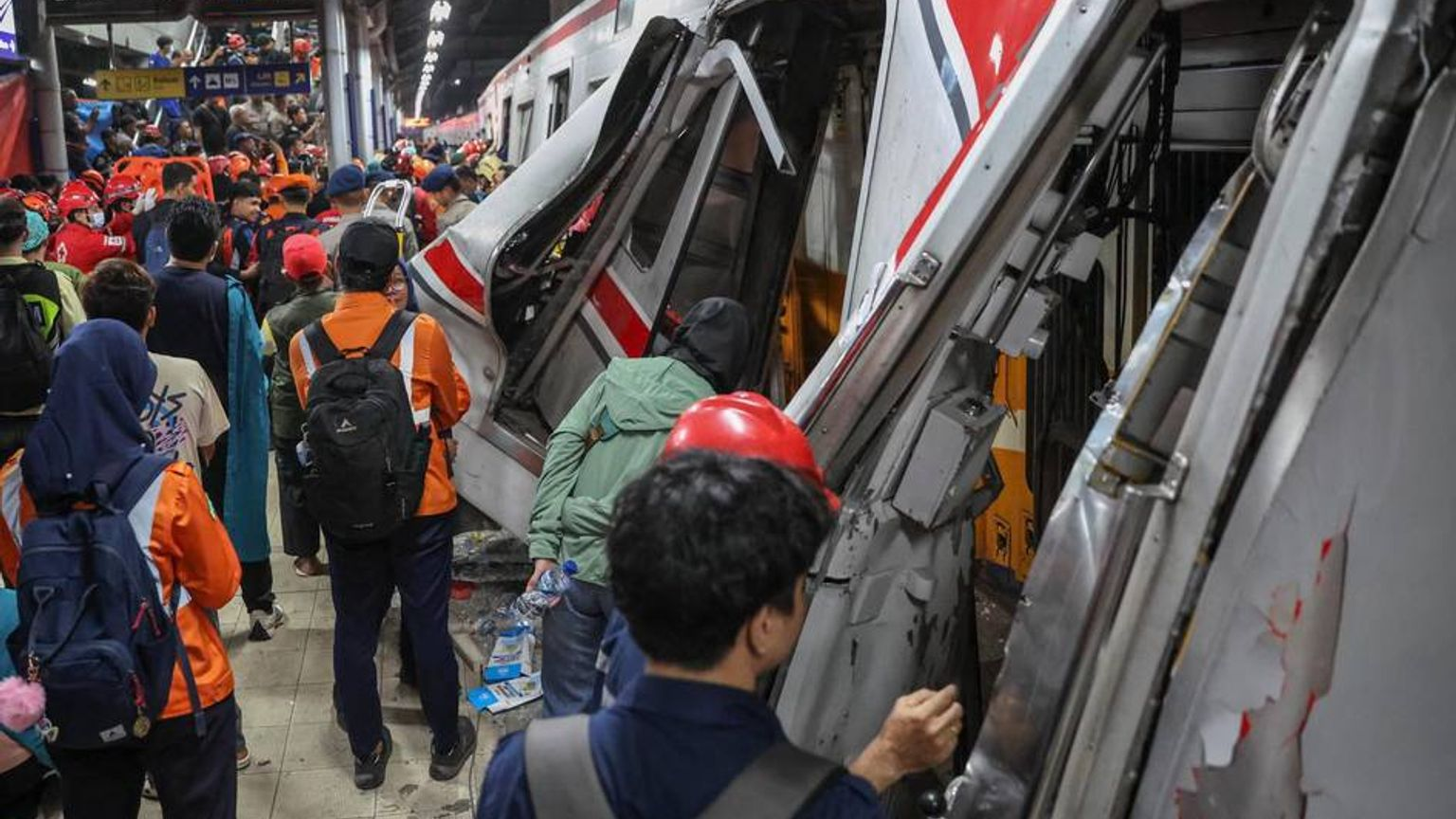 Train collision in Indonesia: 15 people killed