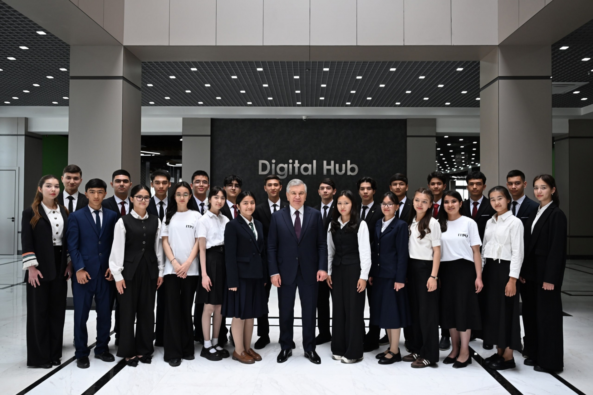The President reviewed the IT Park in Fergana