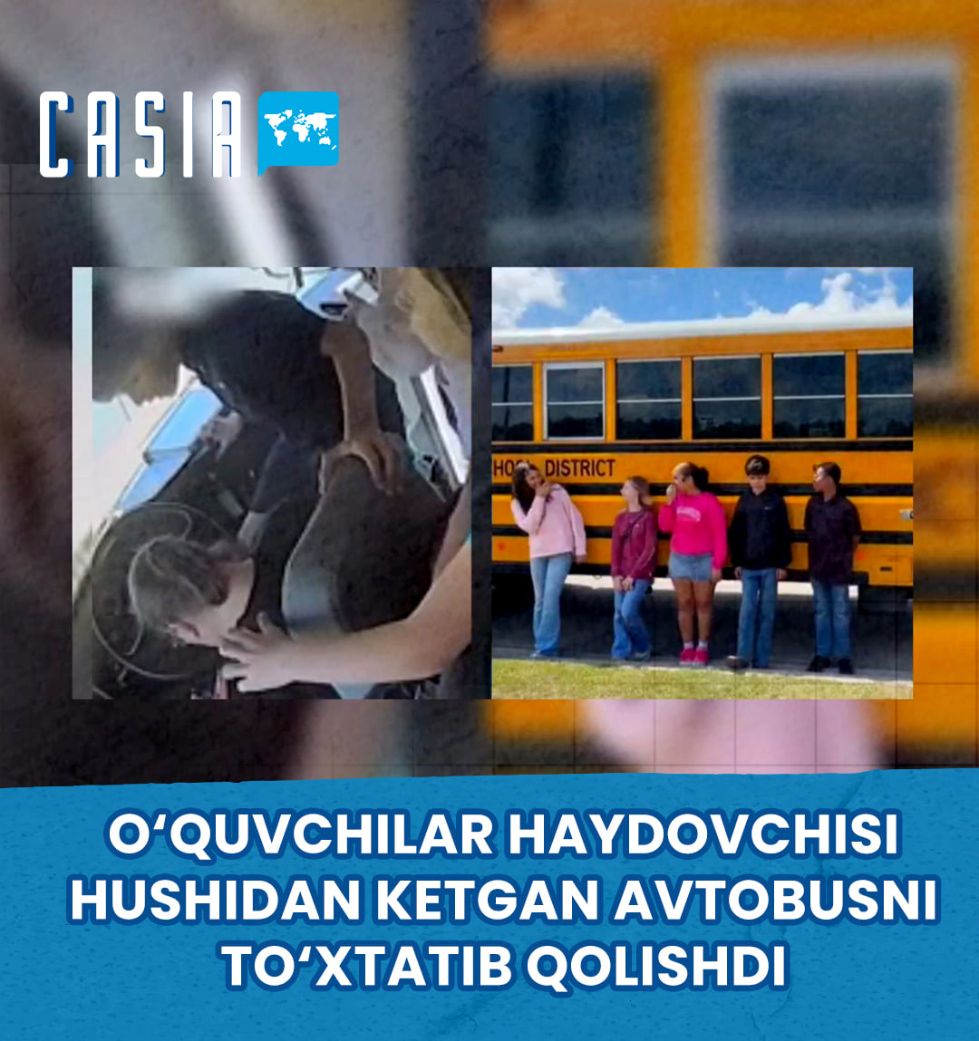Students in the US prevented a bus accident 🚌