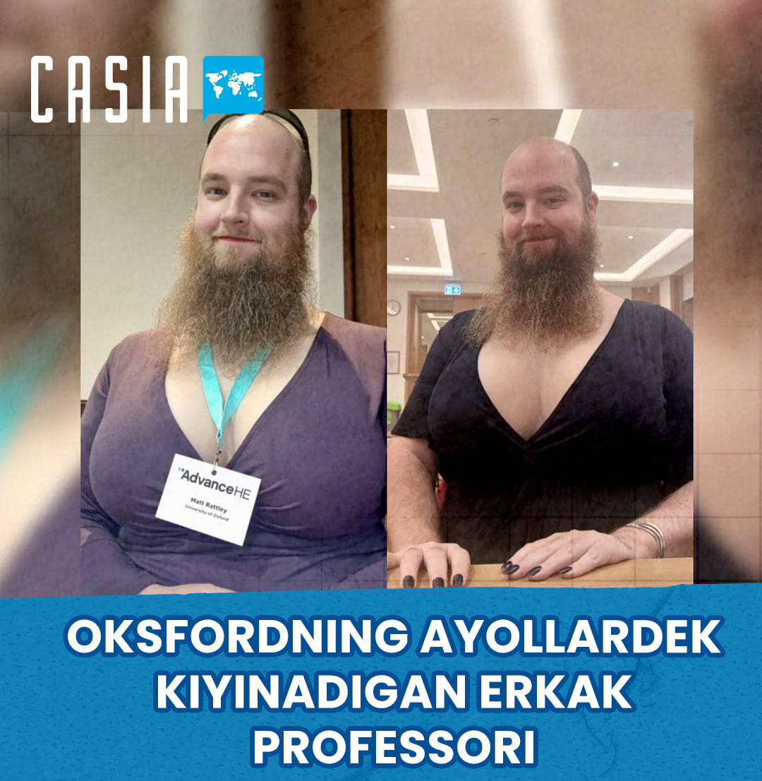Oxford male professor who dresses like a woman