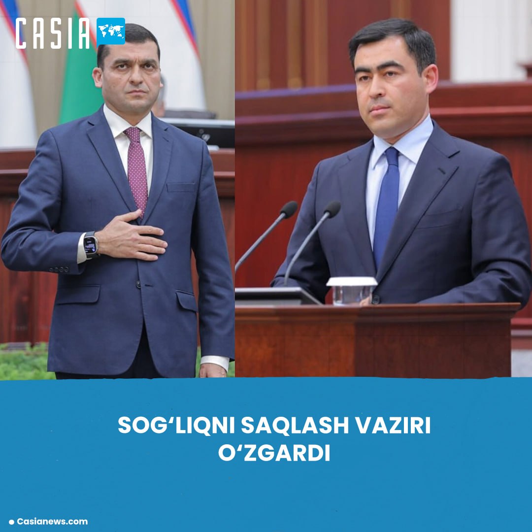 The Minister of Health in Uzbekistan has changed