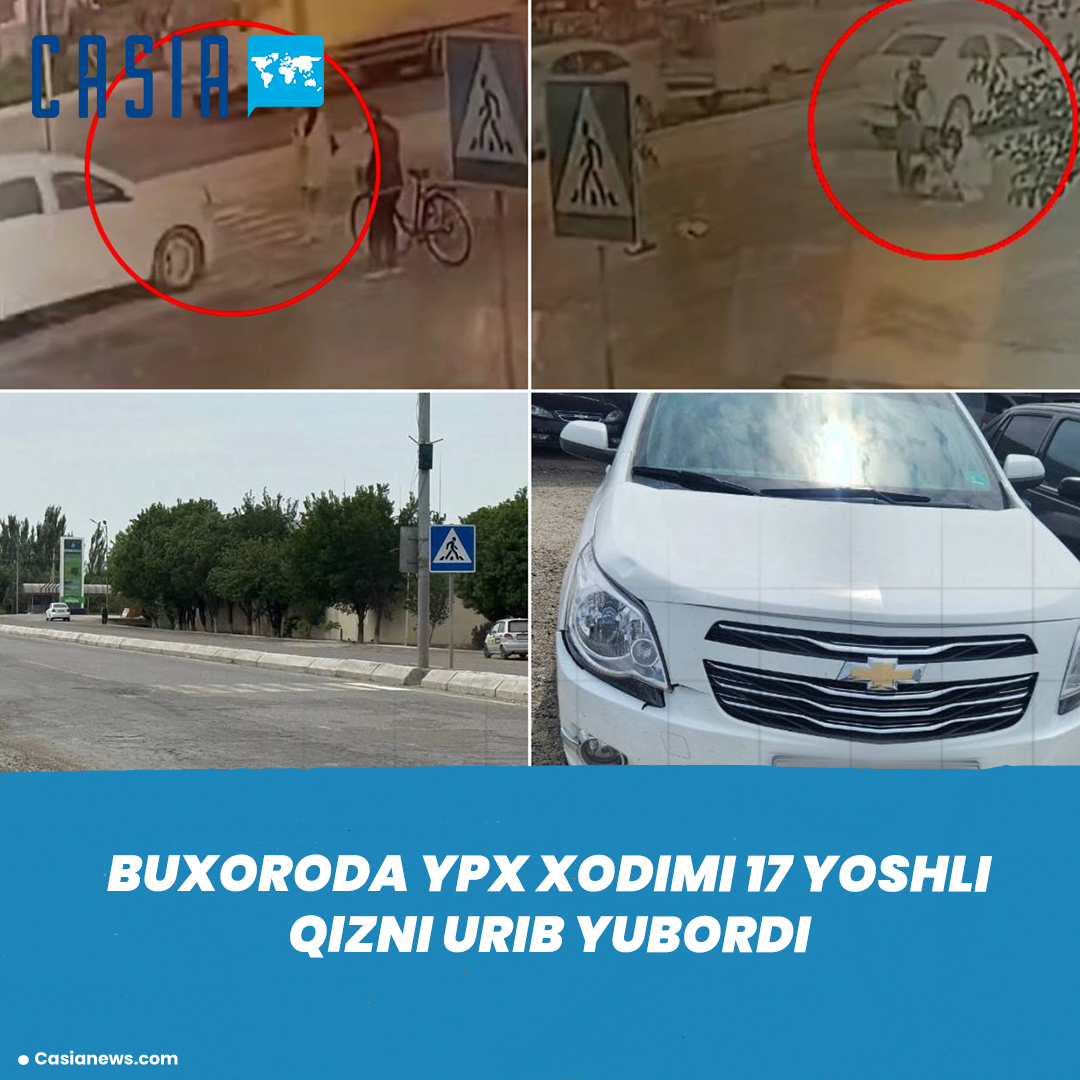 Traffic Police Officer Hits 17-Year-Old Girl in Bukhara