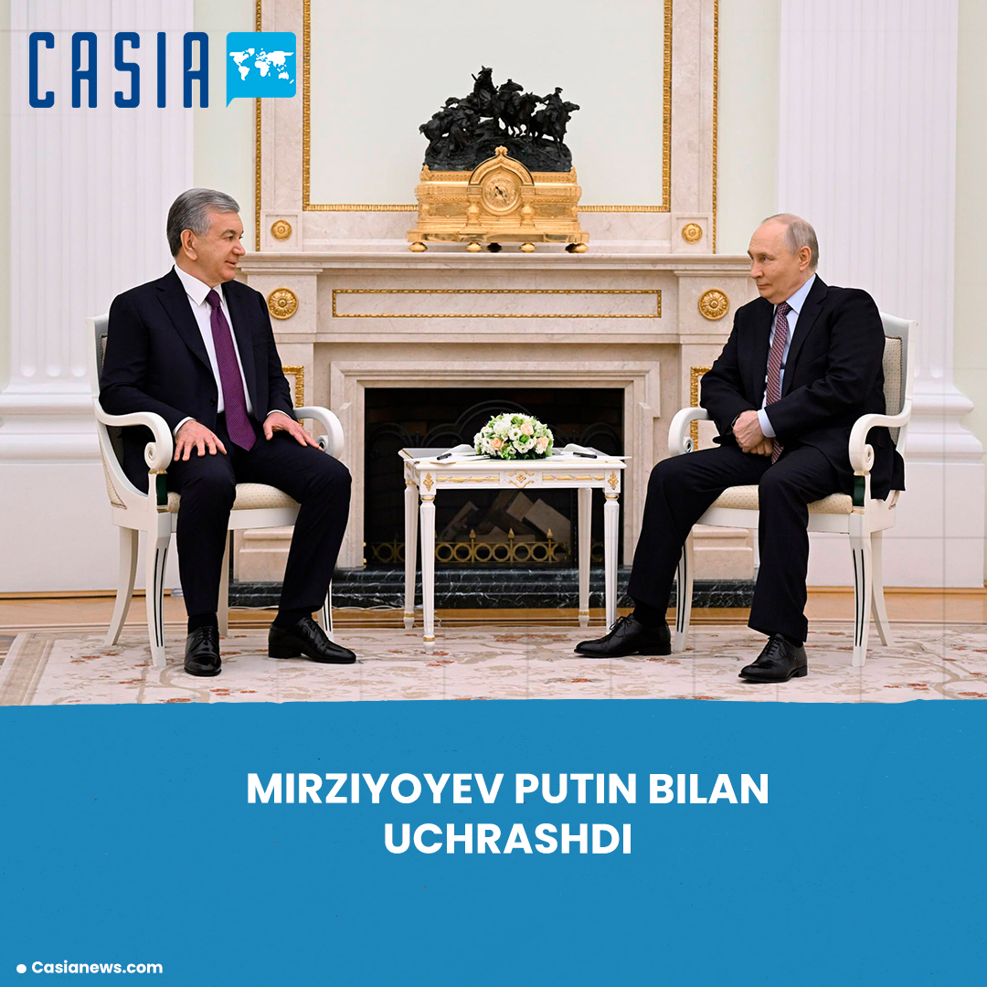 Shavkat Mirziyoyev met with Vladimir Putin in Moscow