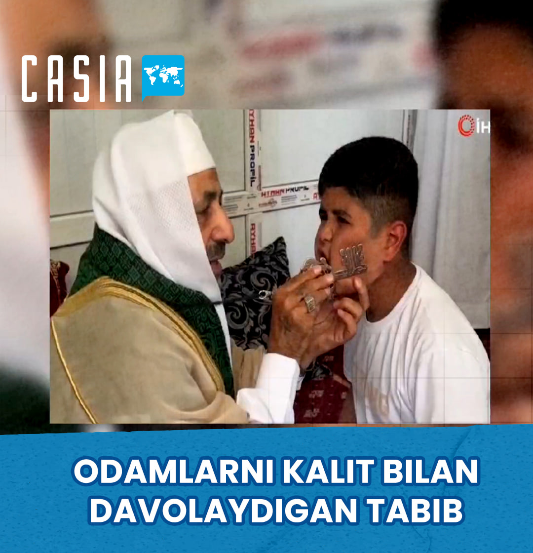A doctor who heals people with a key has become famous in Turkey
