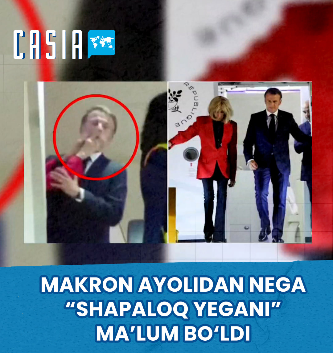 Macron reveals why he got slapped by his wife