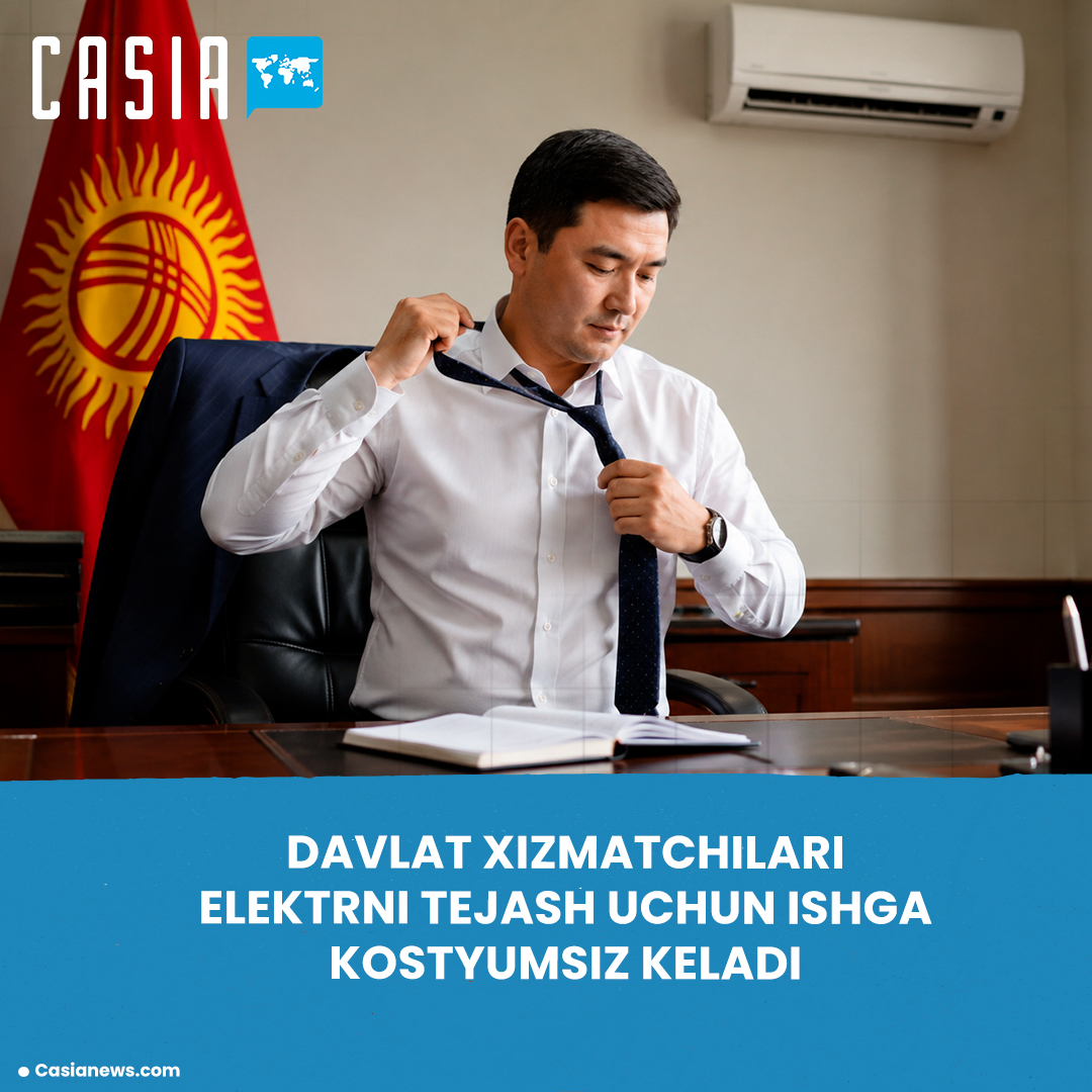 Kyrgyzstan recommends officials not wear suits and ties in summer