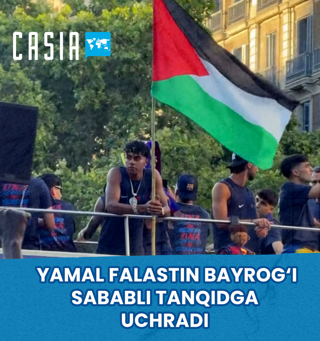 Lamin Yamal criticized for Palestinian flag
