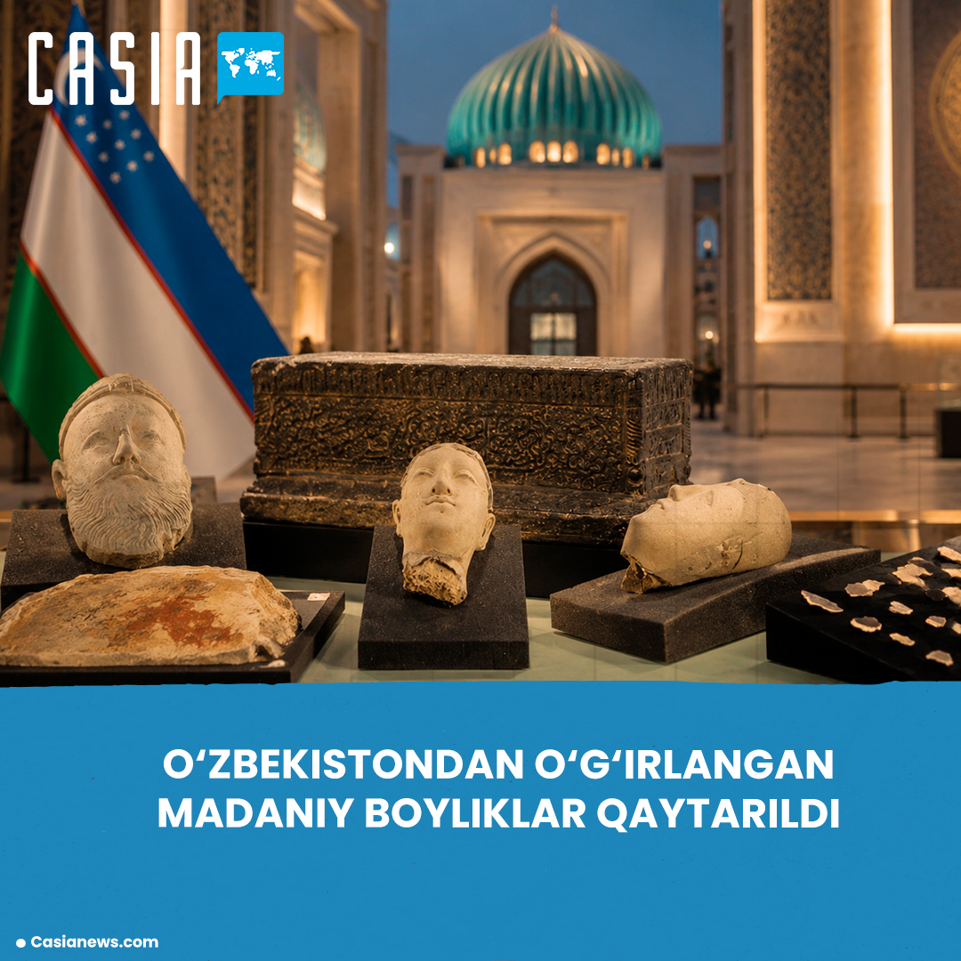 Unique historical artifacts returned from Europe exhibited in Uzbekistan