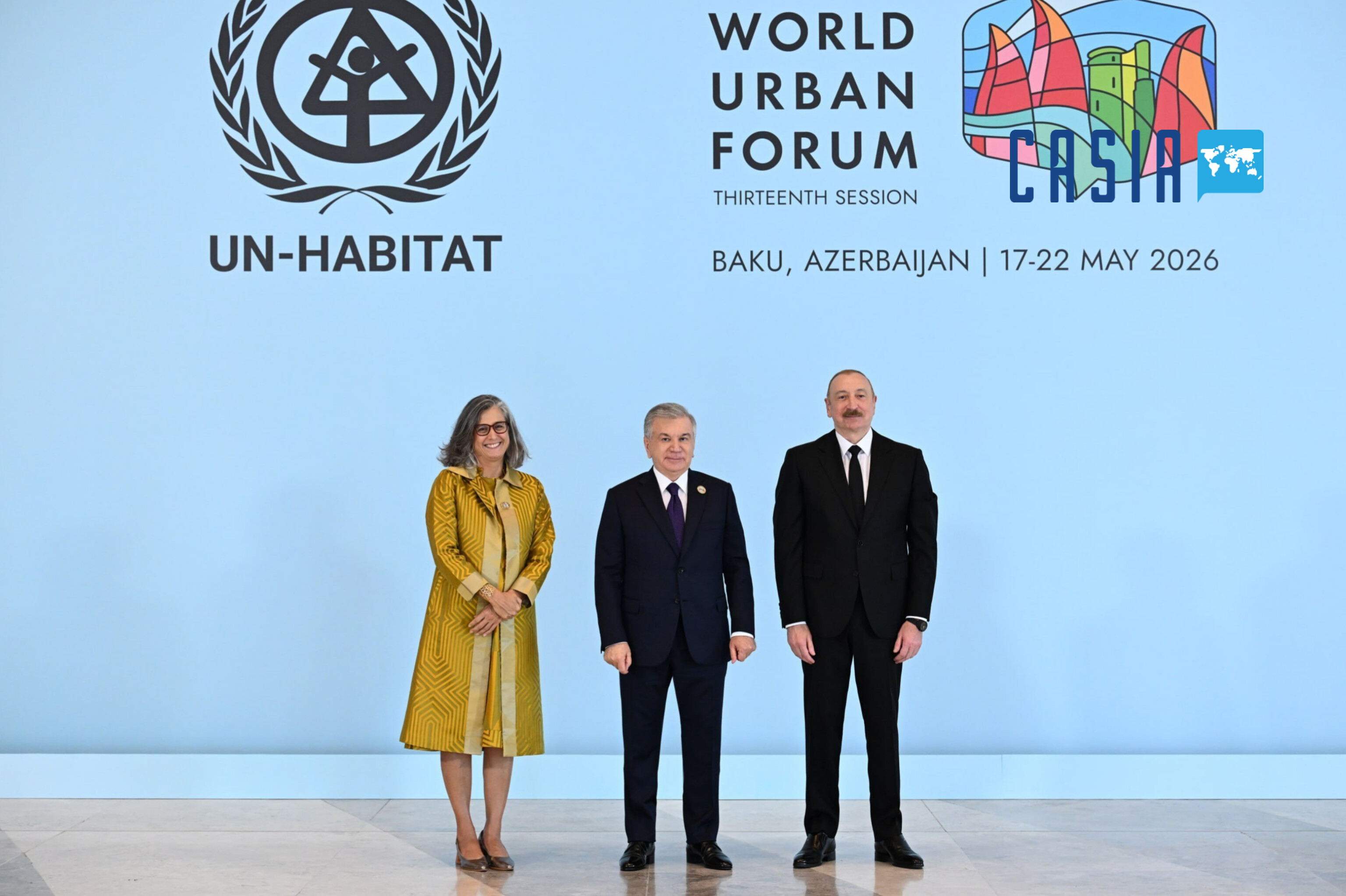 Shavkat Mirziyoyev at the World Urbanization Forum in Baku 