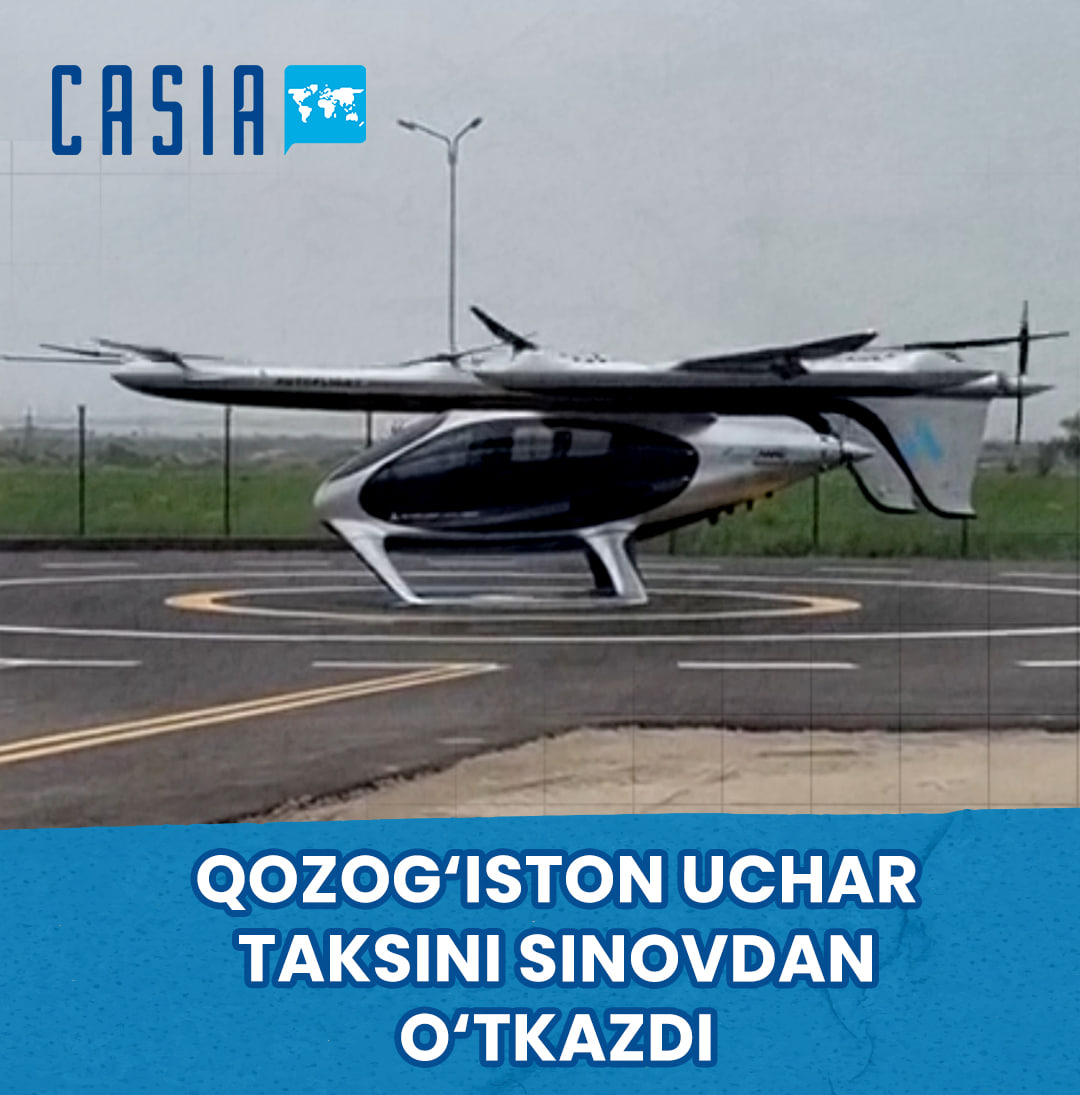 Kazakhstan tests flying taxi
