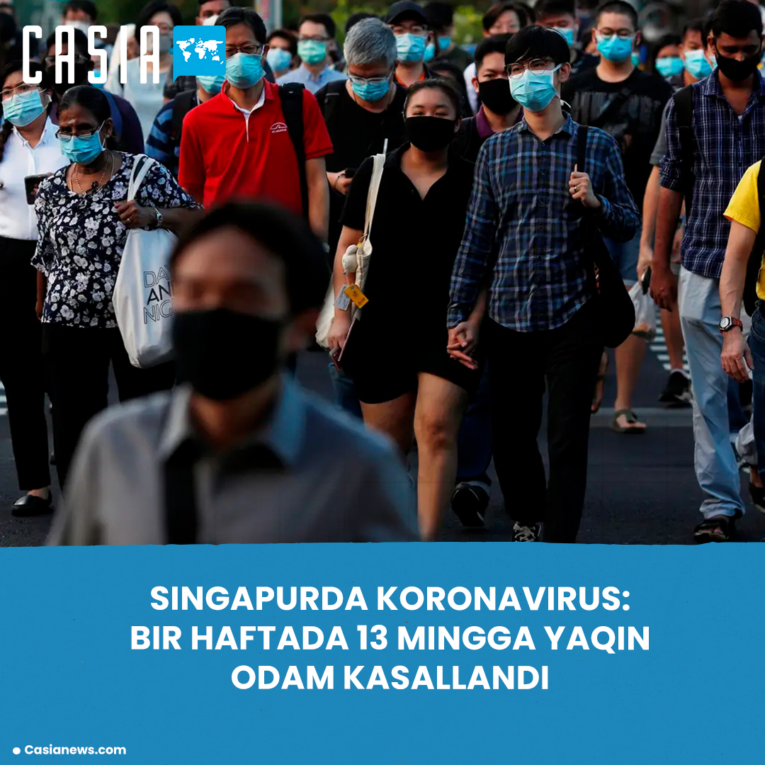Nearly 13,000 people infected with coronavirus in Singapore in a week