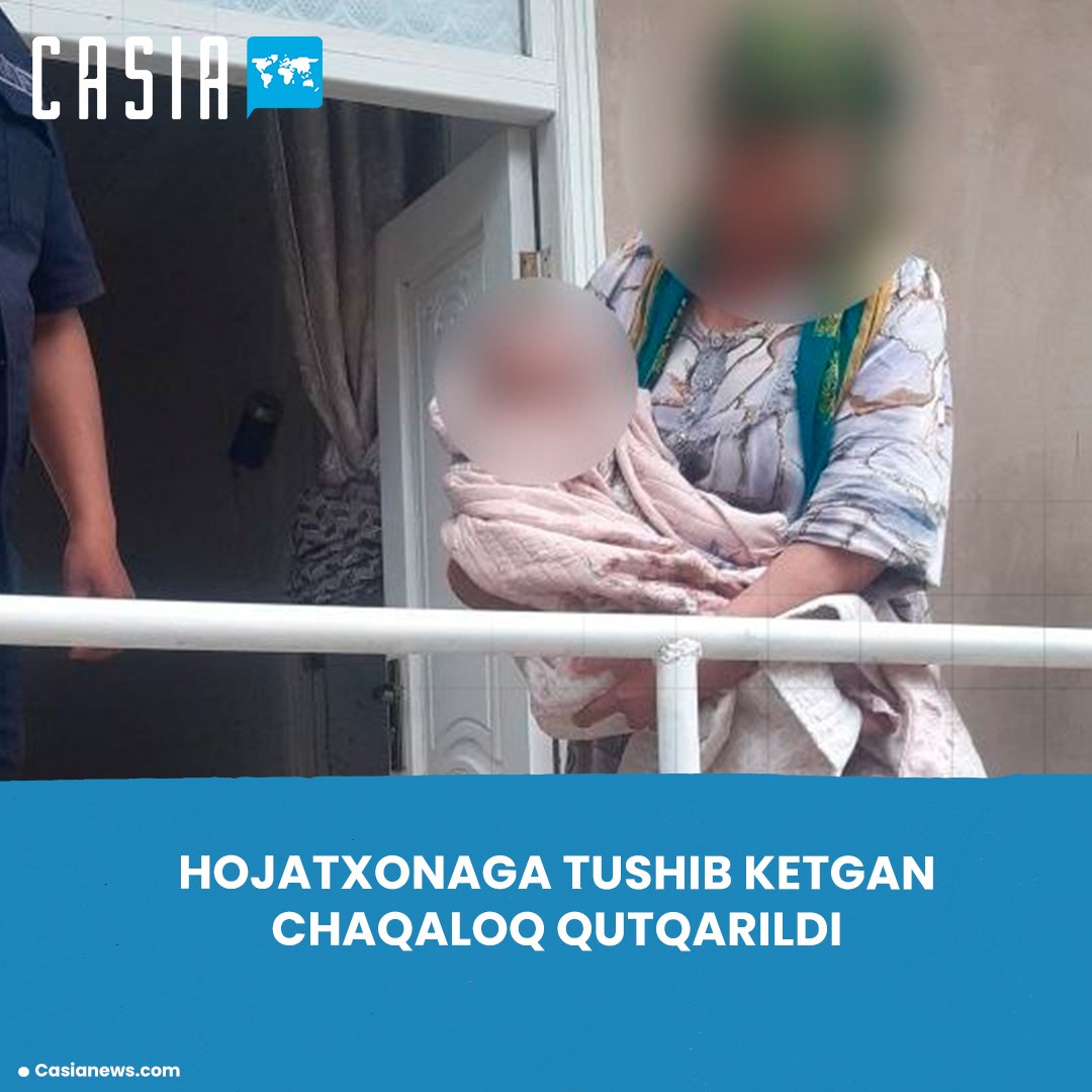 A 1-year-old child fell into a toilet pit in Namangan Region
