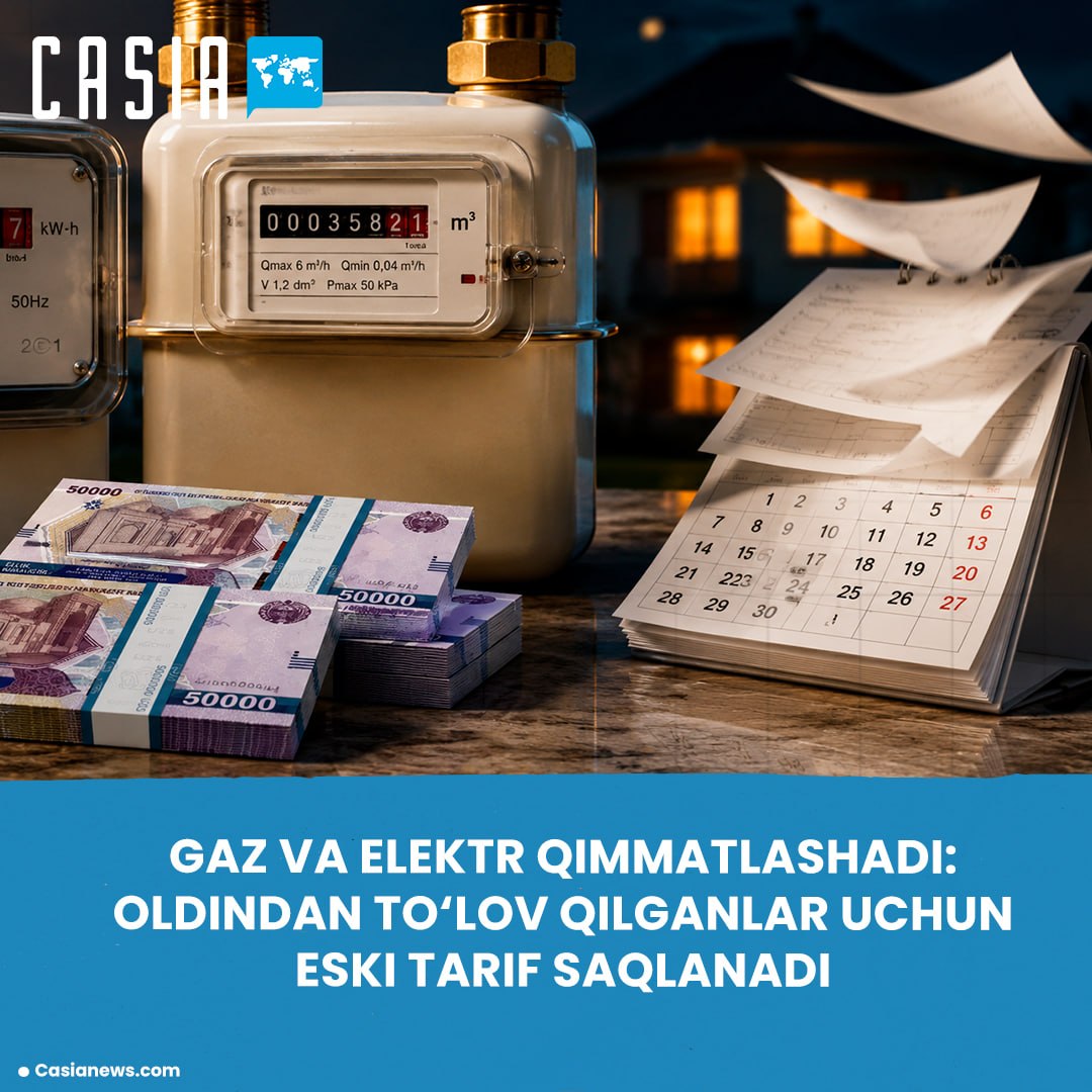 Those who have prepaid for gas and electricity will be charged the old price for two months