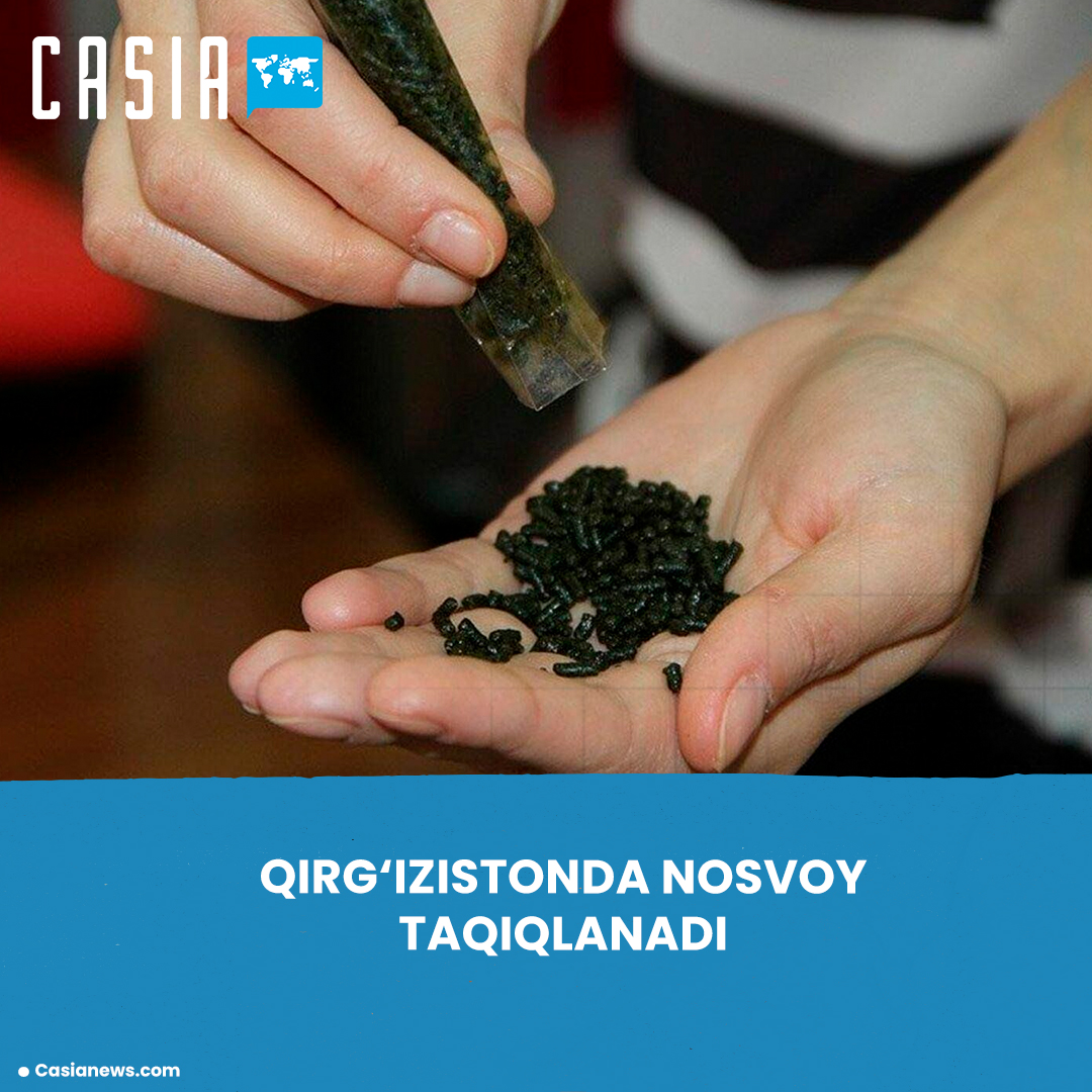 Production and sale of nasvay banned in Kyrgyzstan