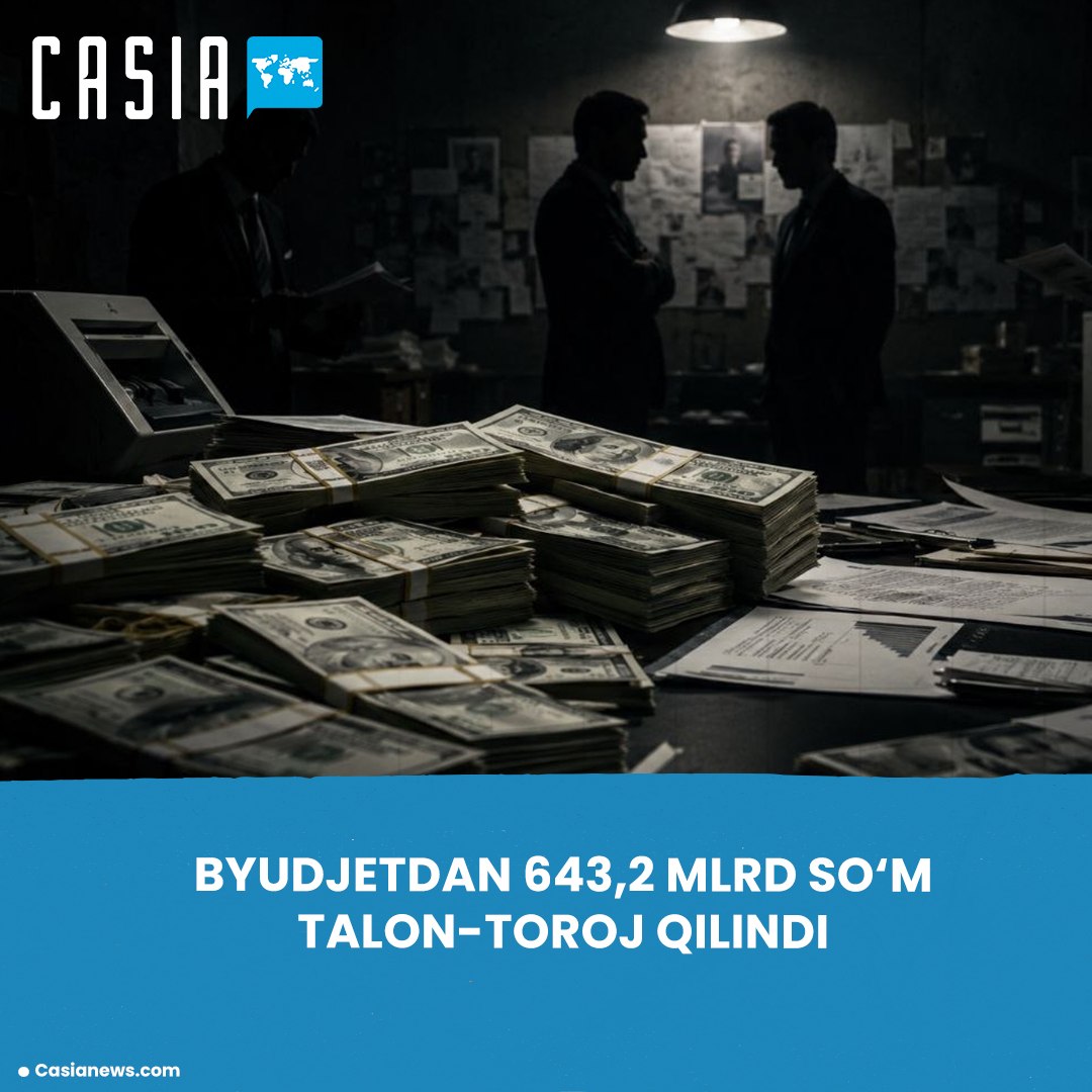 More than 643 billion UZS in budget funds embezzled — case exposed