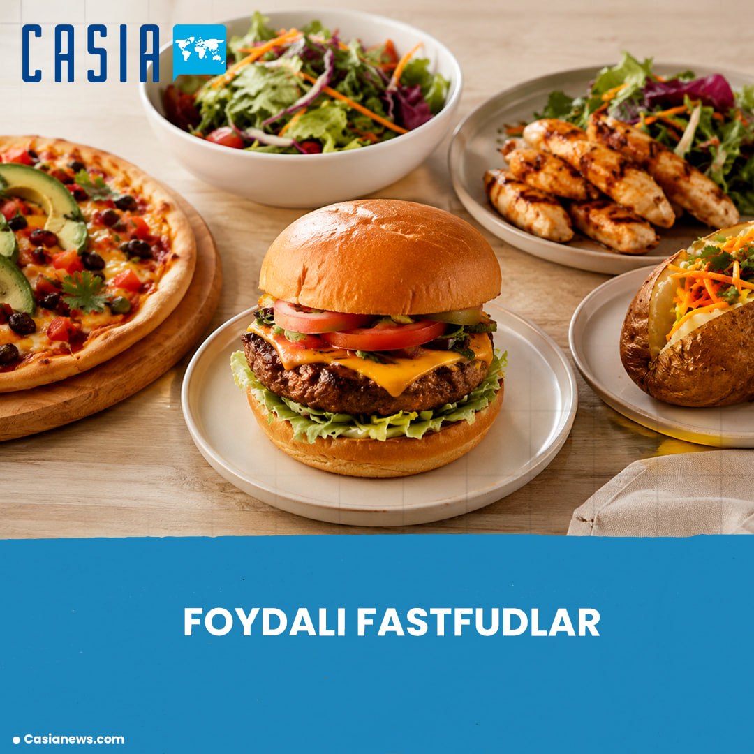 Published a list of healthy fast foods