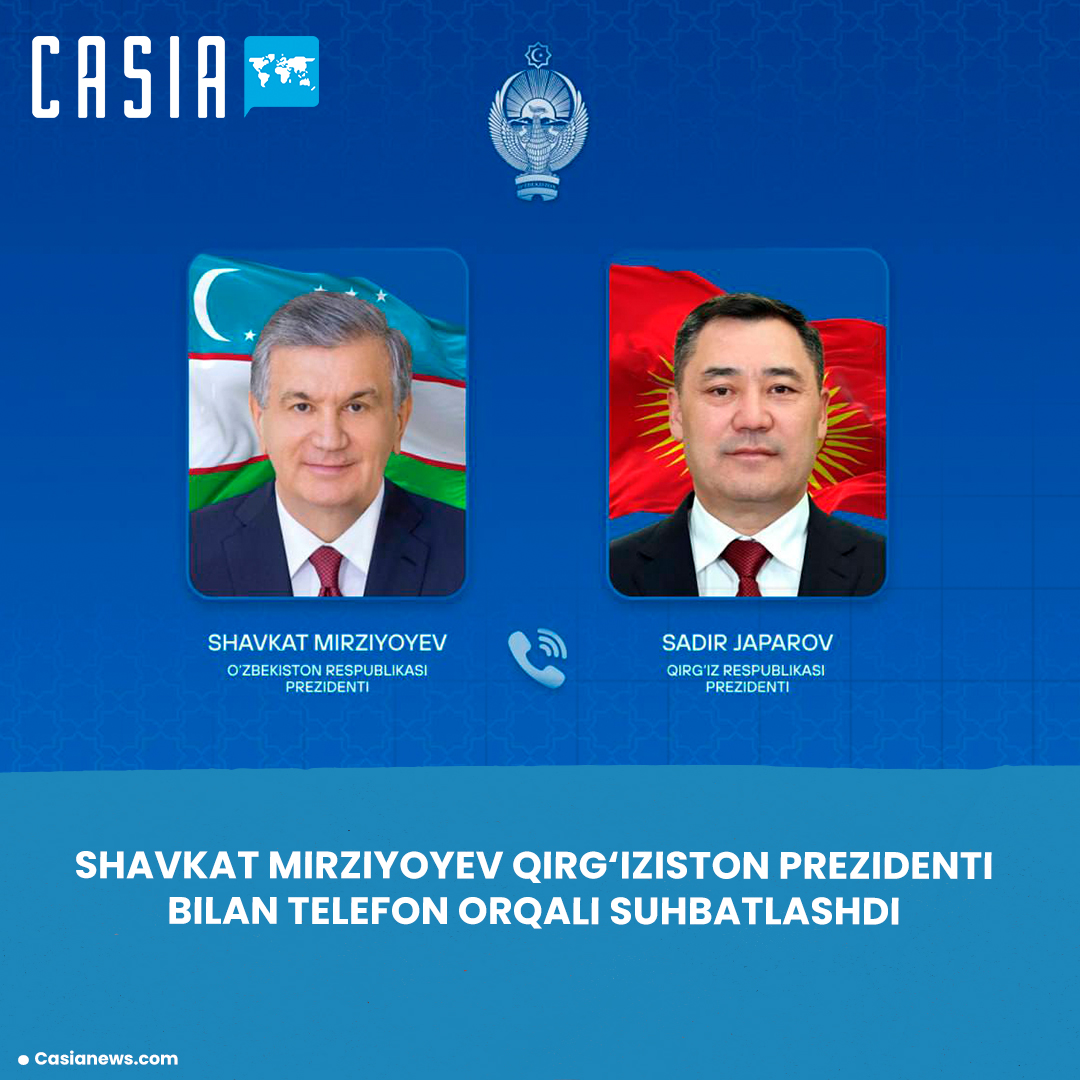 Shavkat Mirziyoyev spoke by phone with the President of Kyrgyzstan