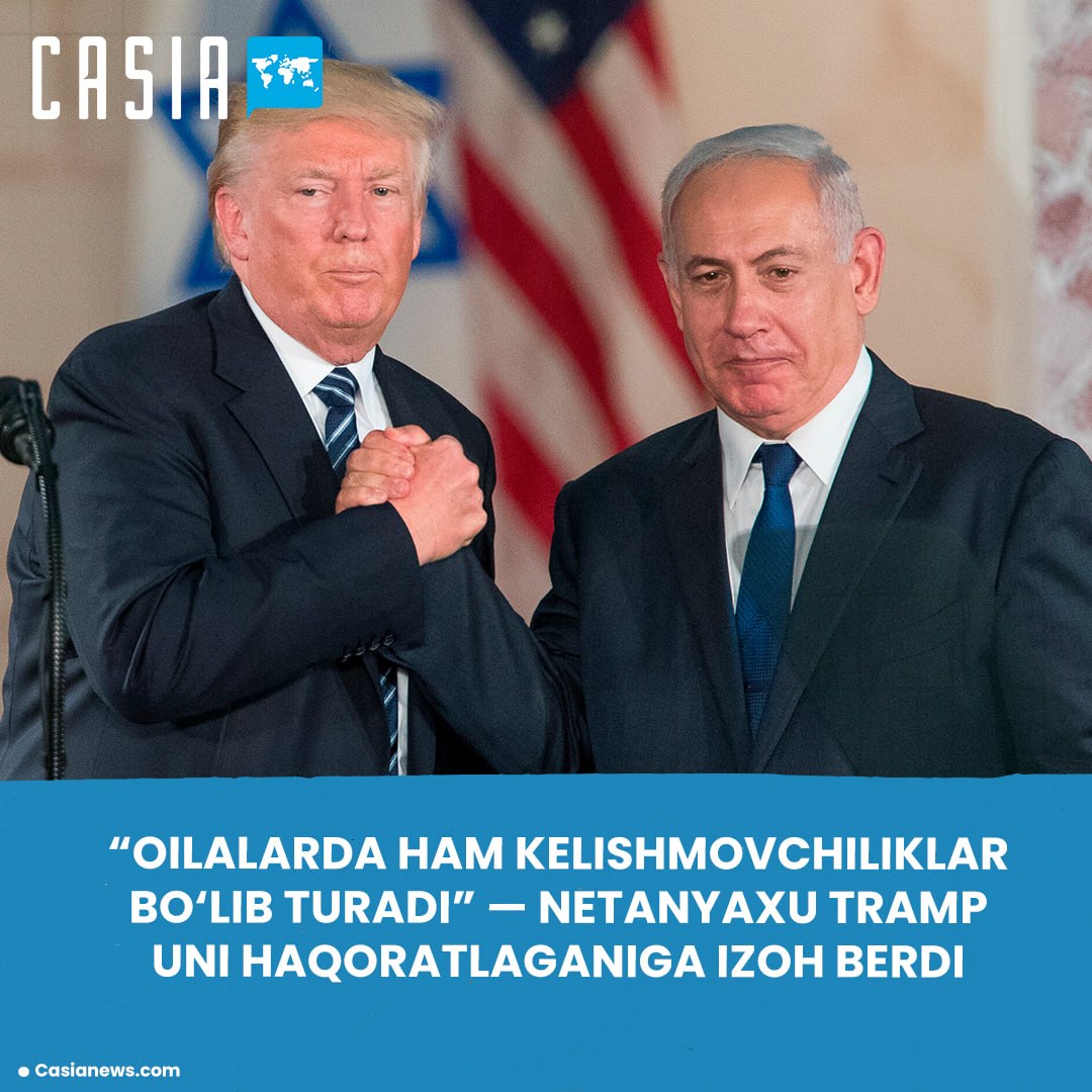 Netanyahu responds to Trump's insult