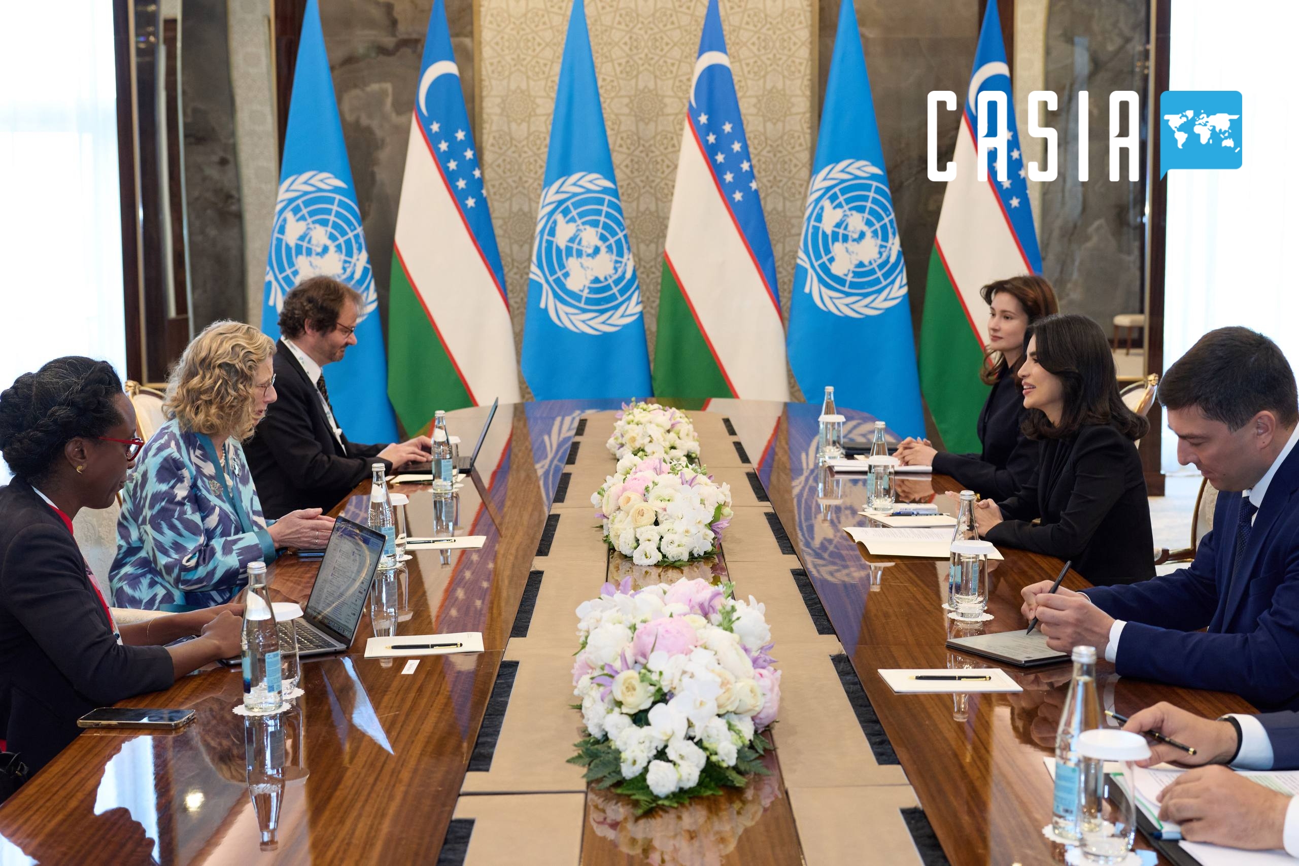 Saida Mirziyoyeva discussed environmental cooperation with representatives of the UN and GEF