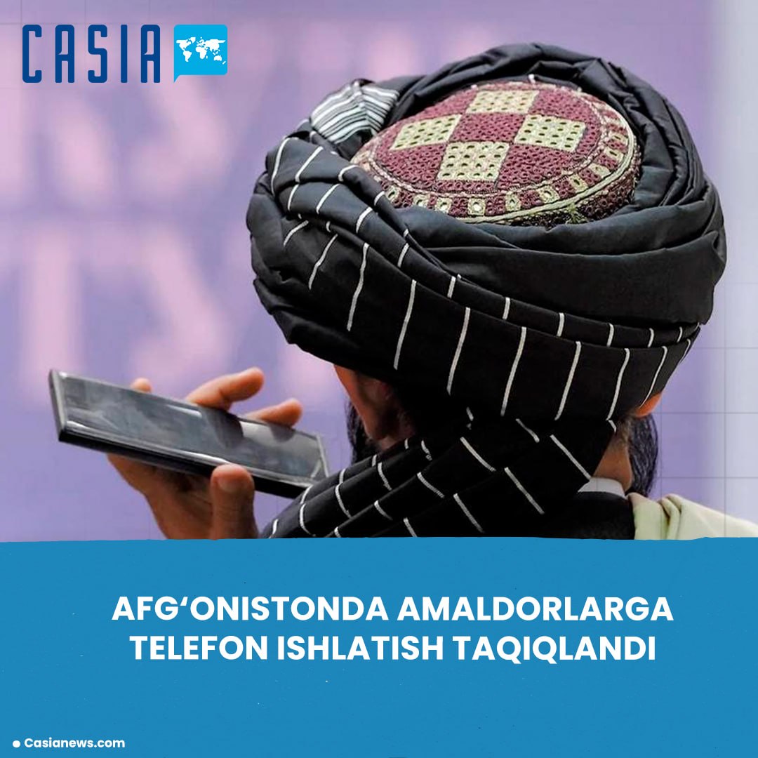 Taliban bans officials from using phones