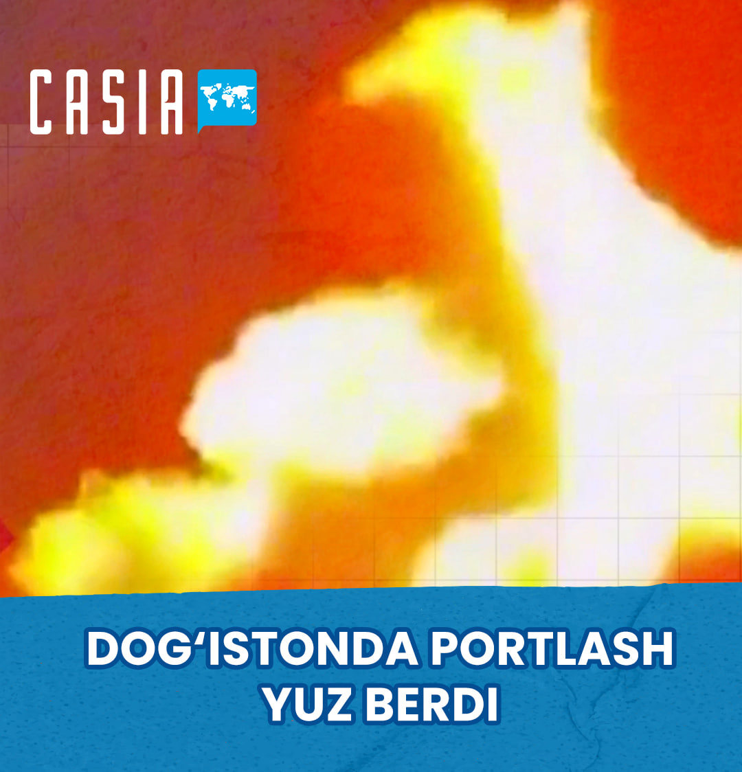 Explosion on main gas pipeline in Dagestan, 140 people evacuated