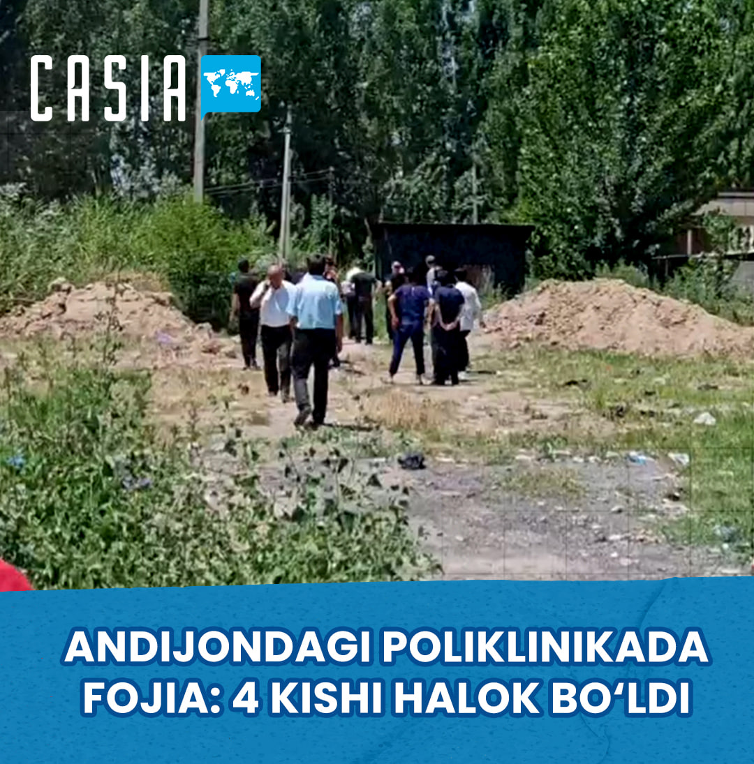 4 employees died while cleaning a sewage bunker in Andijan