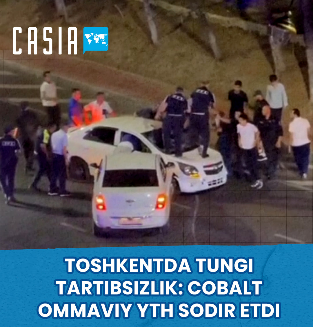 Cobalt driver causes mass accident in Tashkent
