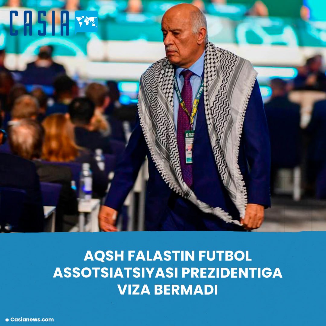 “I think it’s unfair!” — Palestinian FA president denied US visa