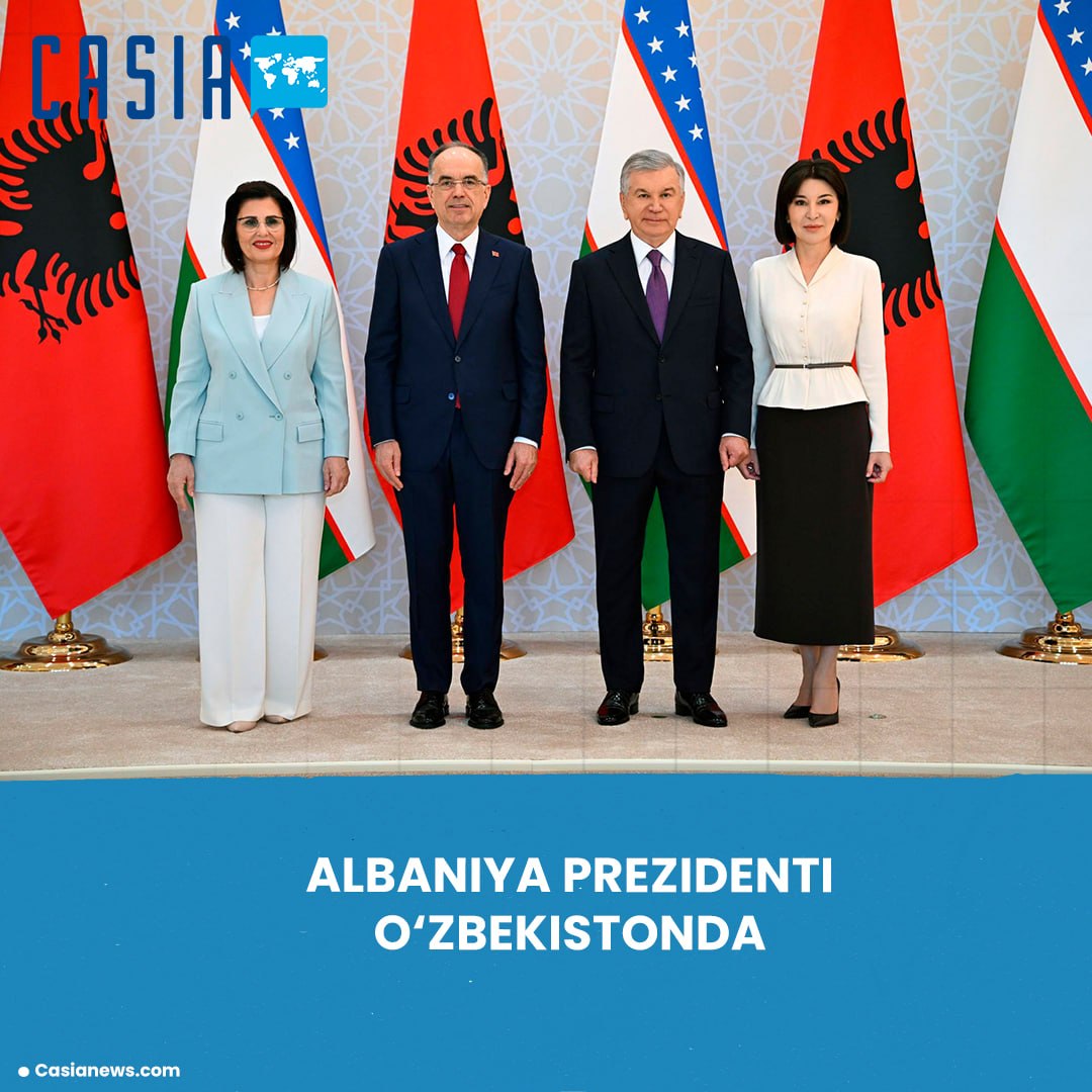 Albanian President Arrives in Uzbekistan