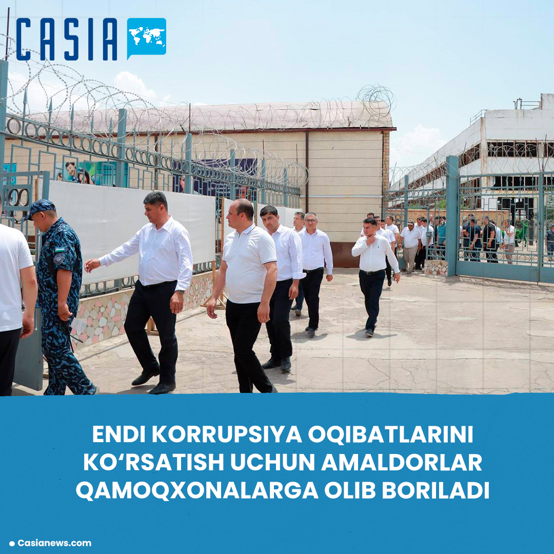 Now officials are being taken to prisons to learn lessons