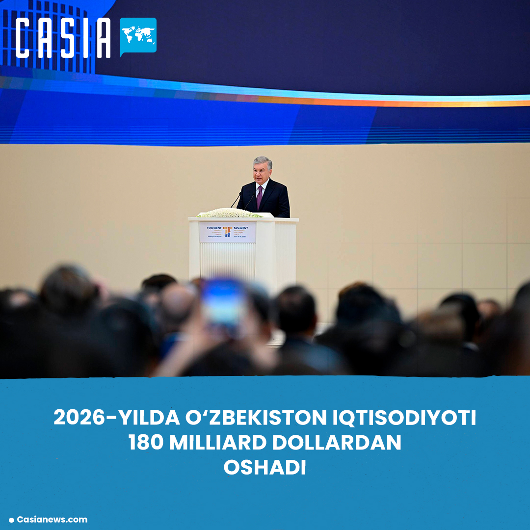 Uzbekistan's economy to exceed $180 billion in 2026