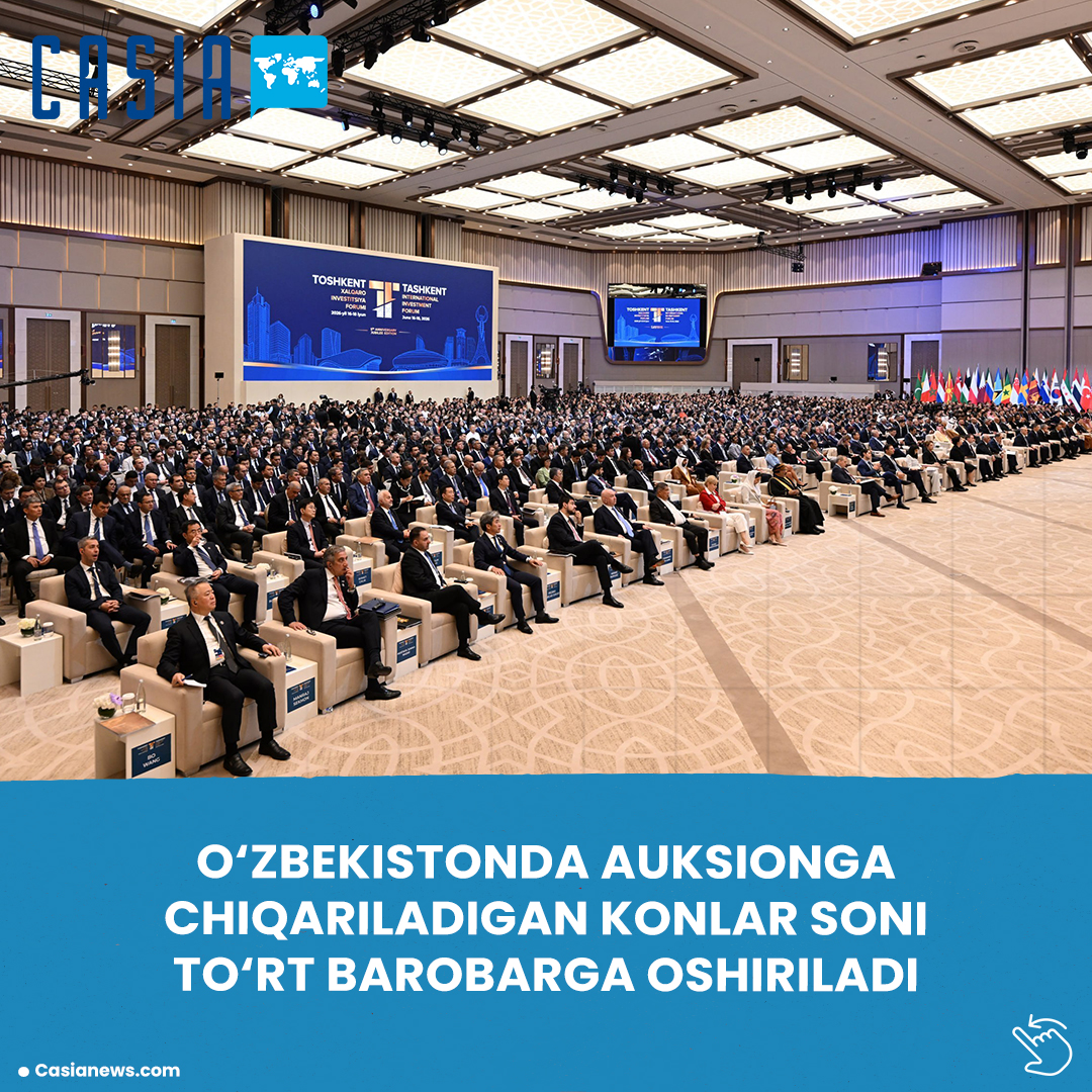Number of mines to be auctioned in Uzbekistan to be increased fourfold
