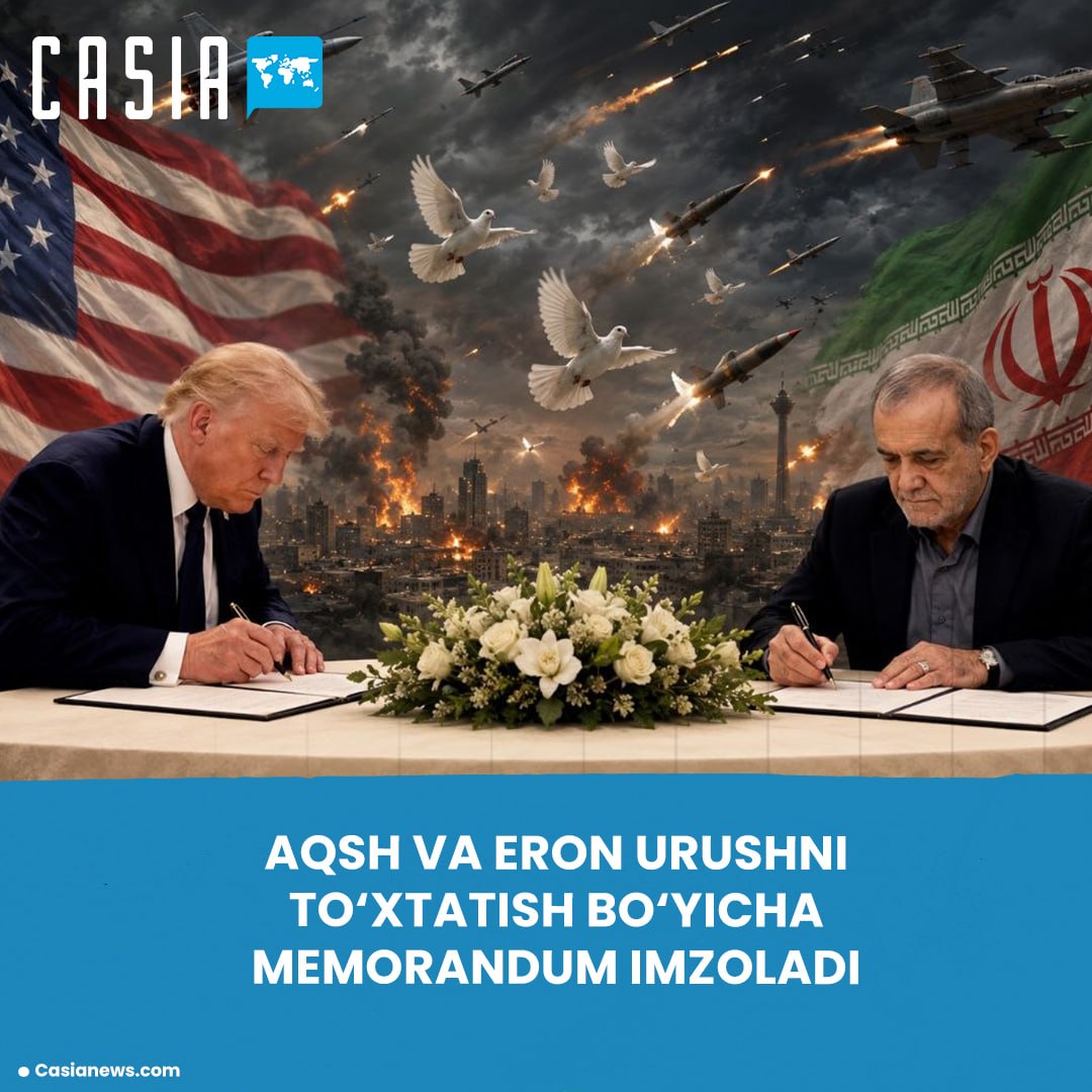 War ends: US, Iran sign memorandum