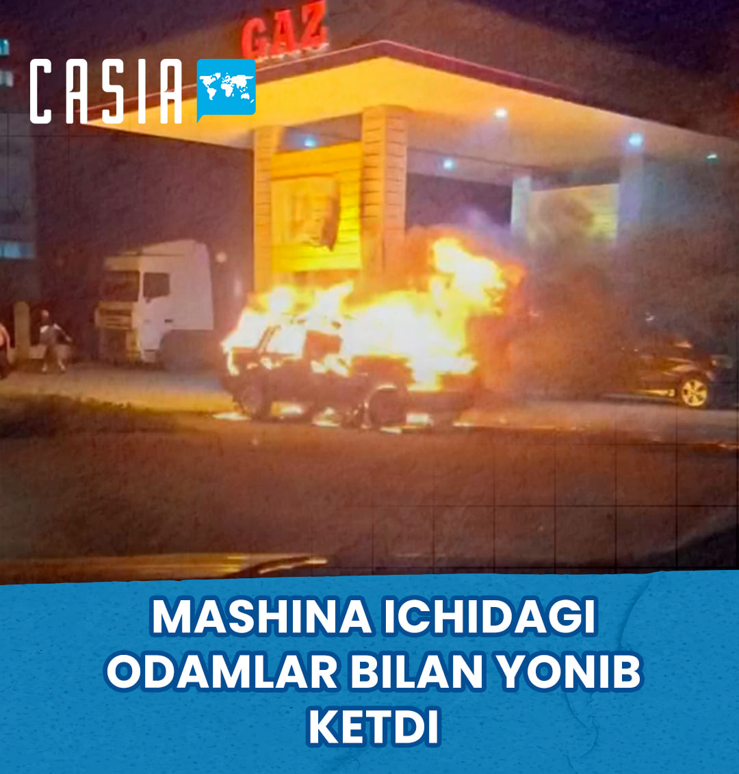 Car catches fire at gas station: 3 killed
