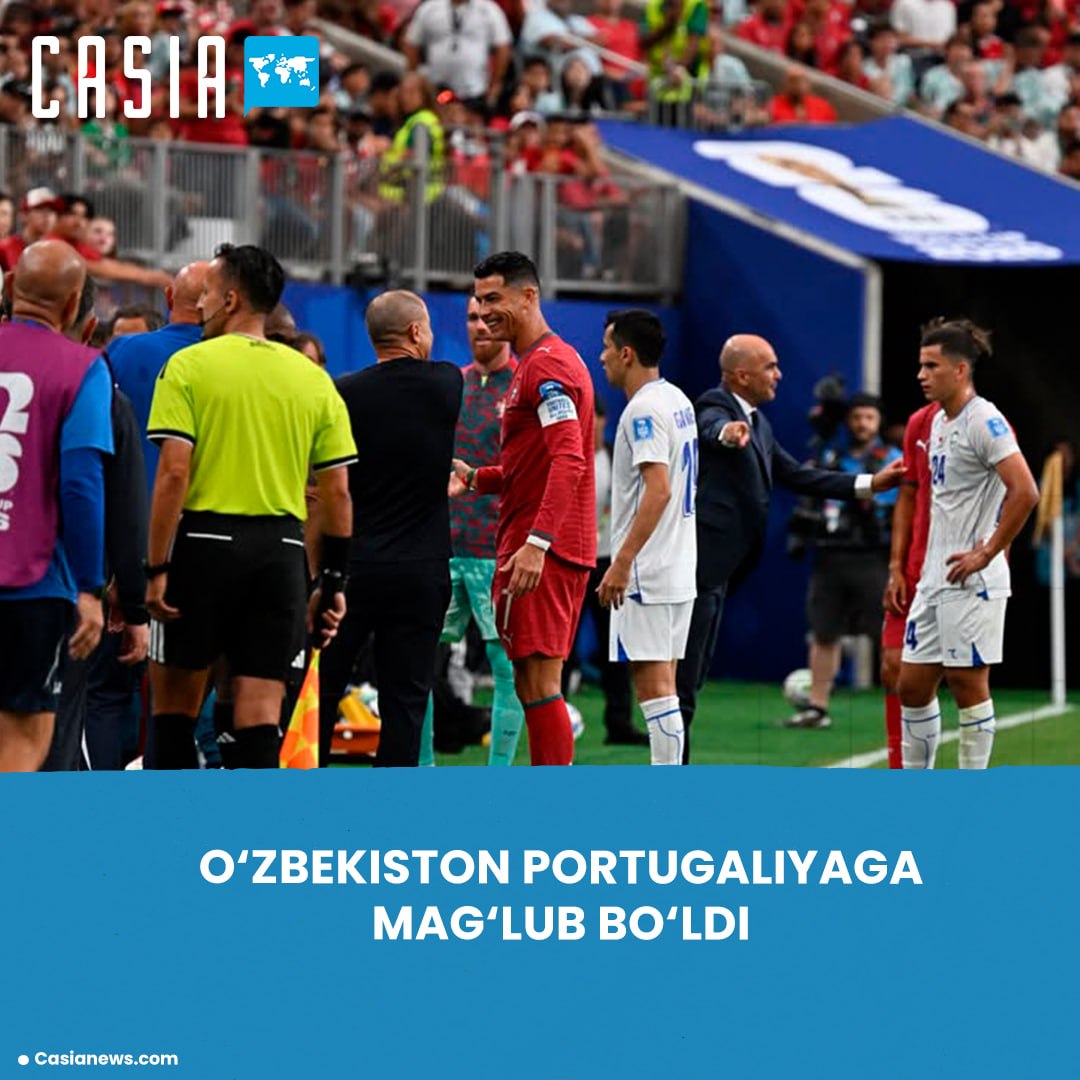 Uzbekistan ends match against Portugal with a big defeat
