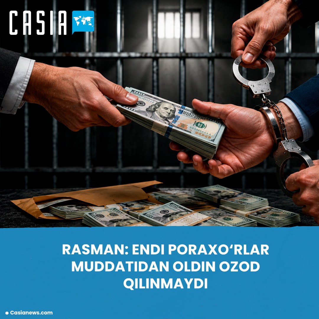 Large bribe takers will no longer be released early
