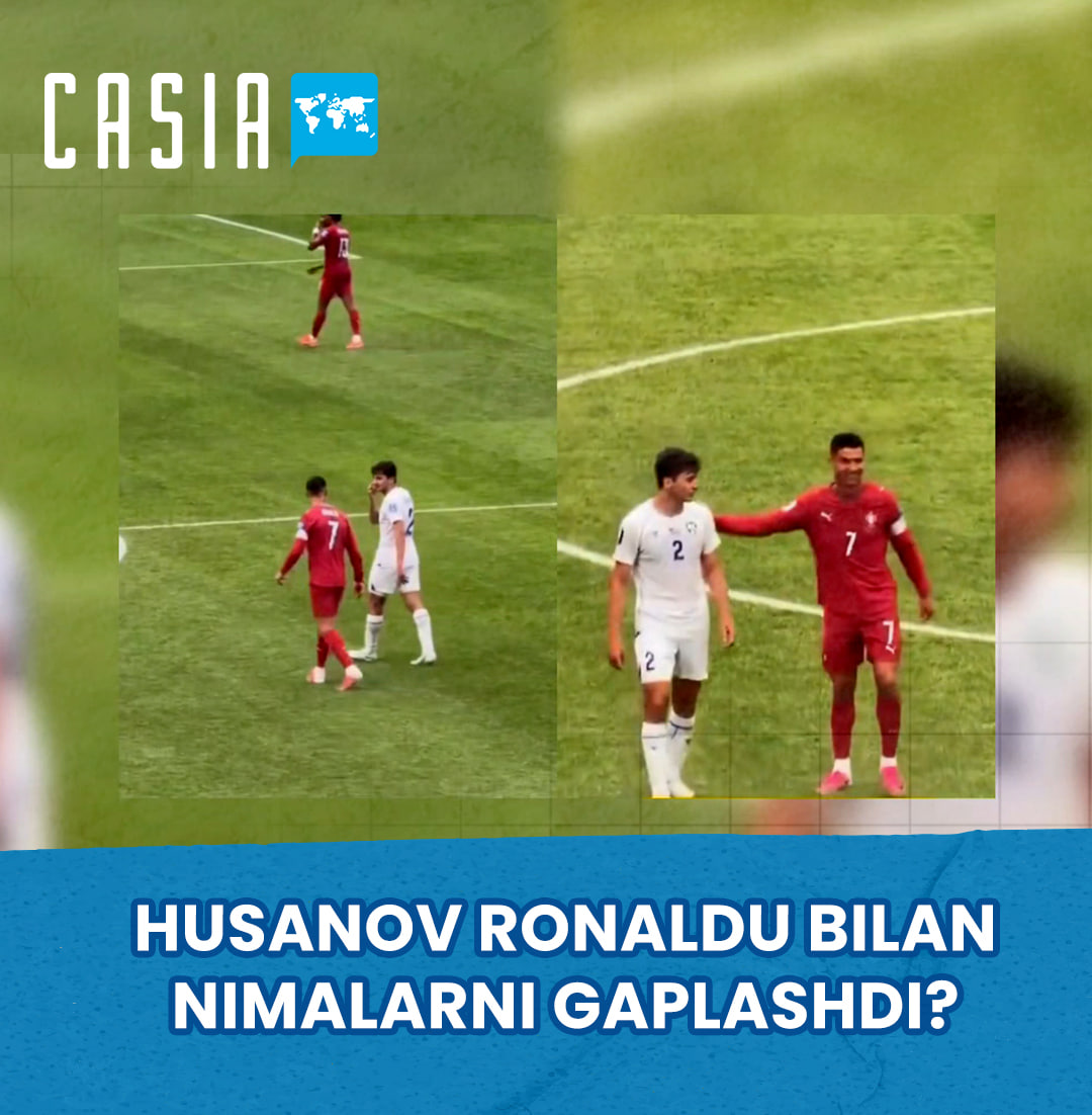 What did Husanov talk about with Ronaldo?