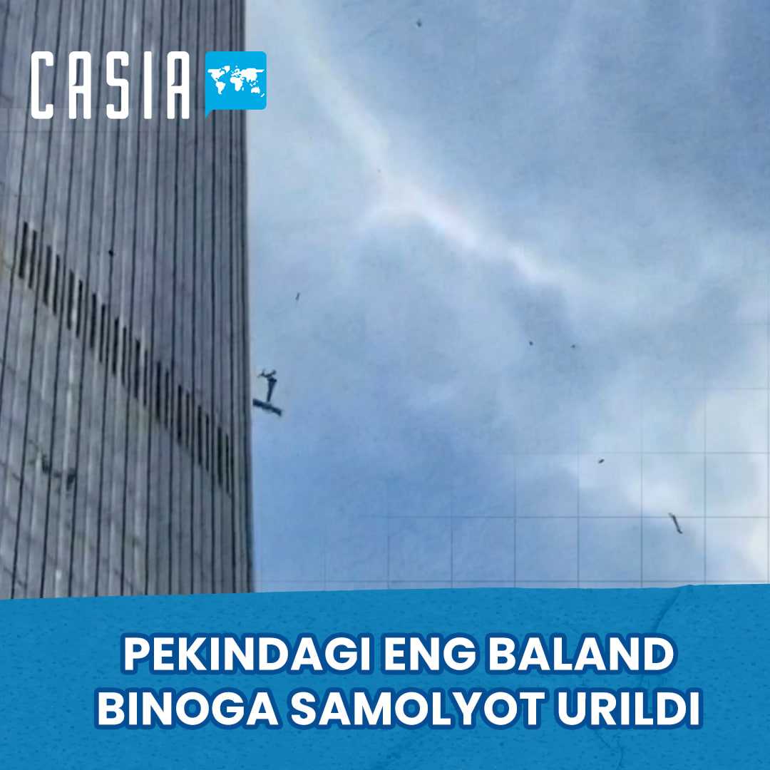 Plane crashes into Beijing's tallest building