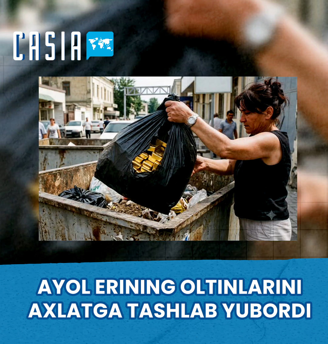 In Turkey, a woman threw her husband's 1 kilogram of gold in the trash