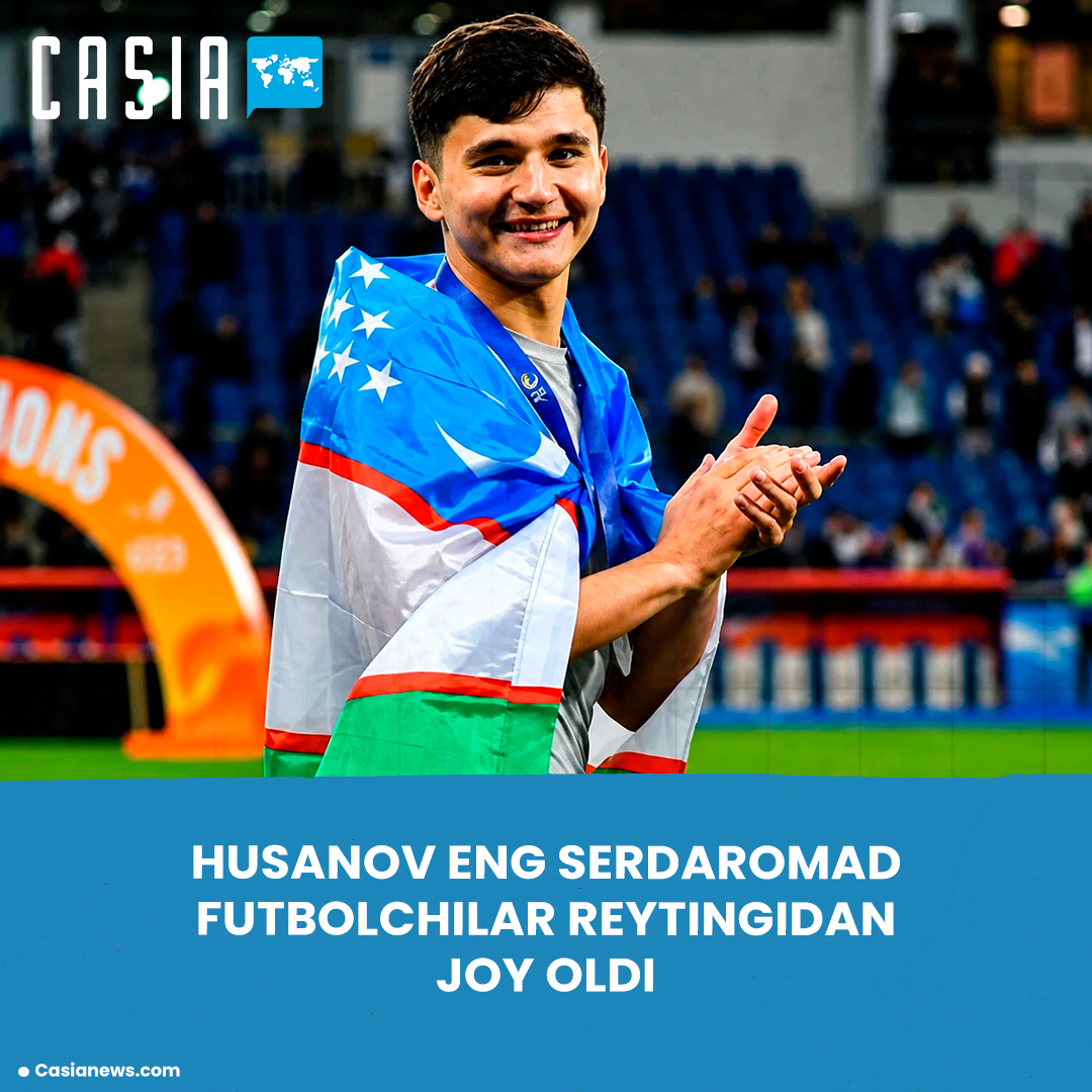 Khusanov ranked among the highest-paid footballers