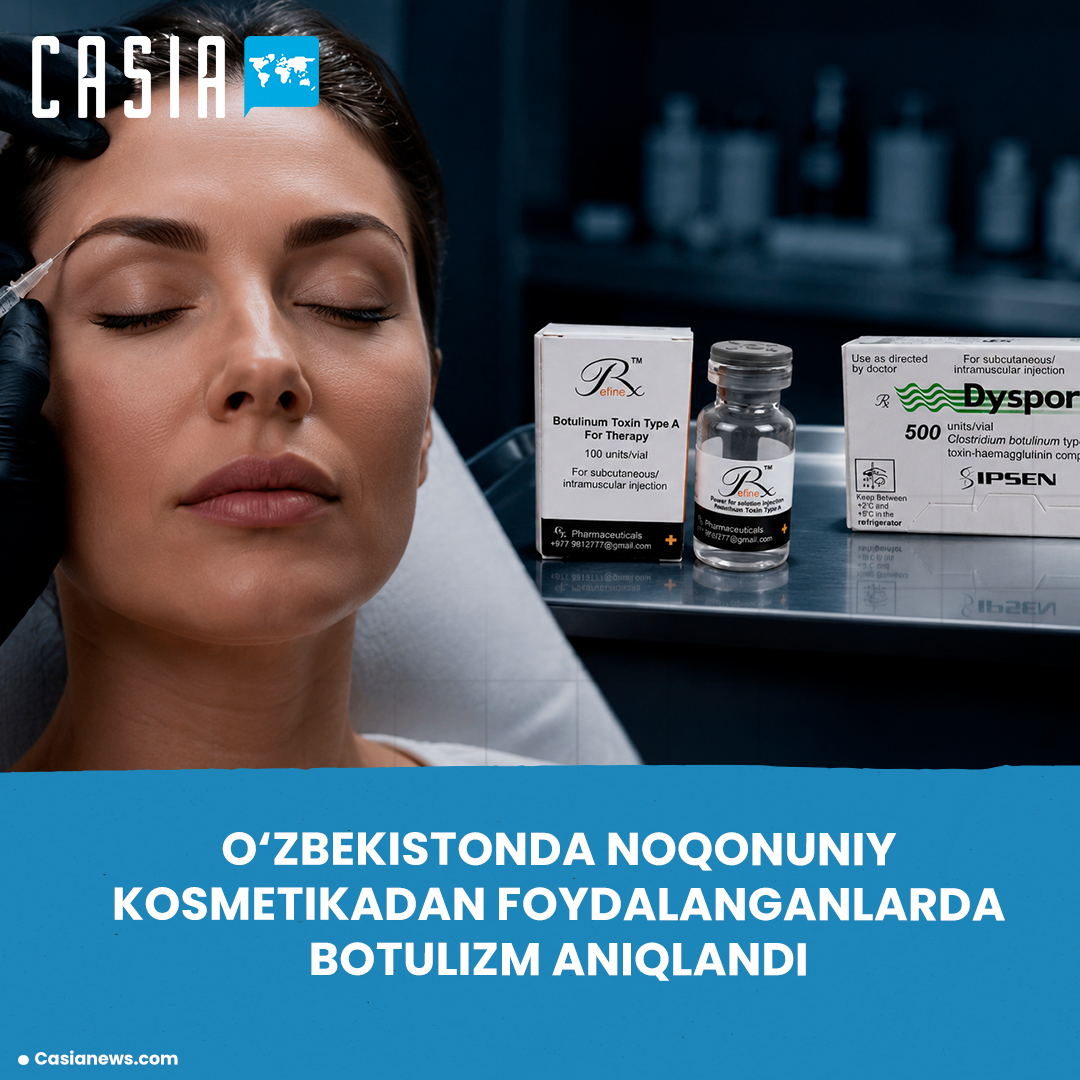 Botulism detected in individuals using illicit cosmetic products