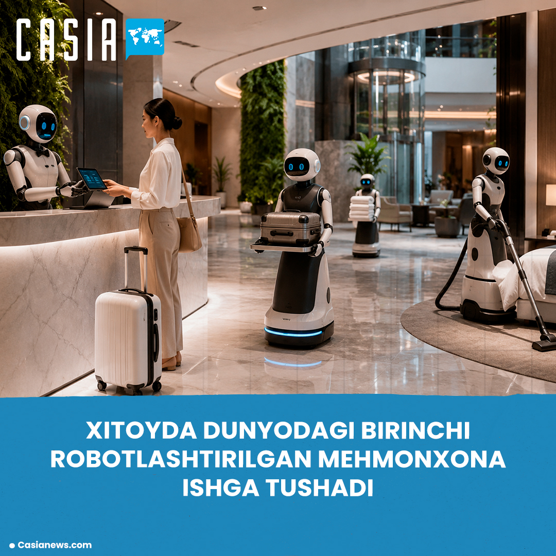 China to Open Fully Robotic Hotel in 2027