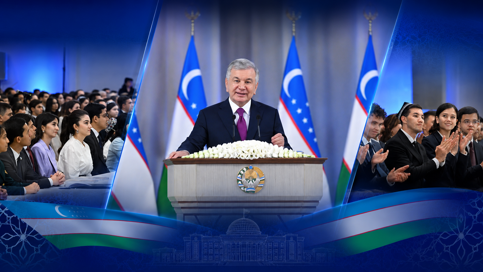 President Shavkat Mirziyoyev Announces New Initiatives for Youth