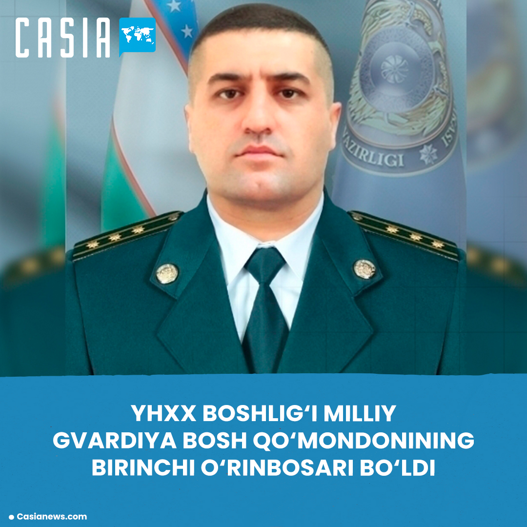 Sherzod Ibragimov appointed First Deputy Commander of the National Guard