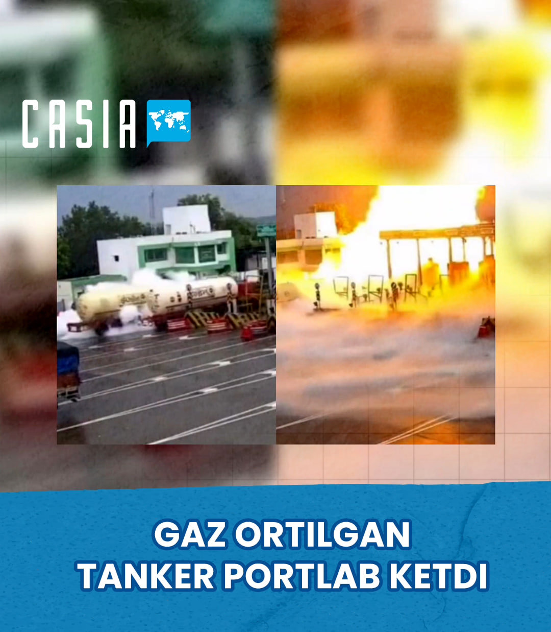 Gas Tanker Explosion in India: 4 Dead