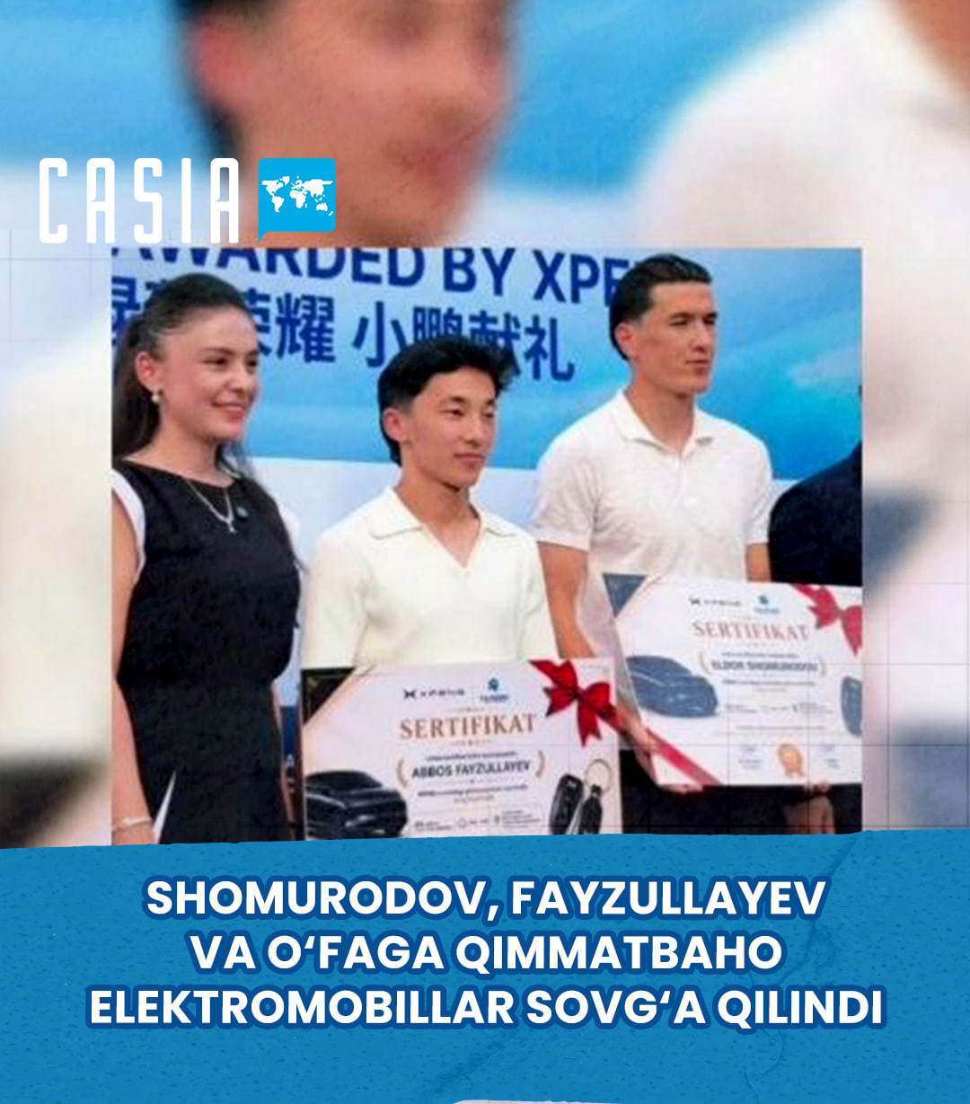 Shomurodov, Fayzullayev, and UFA Receive Luxury EVs as Gifts