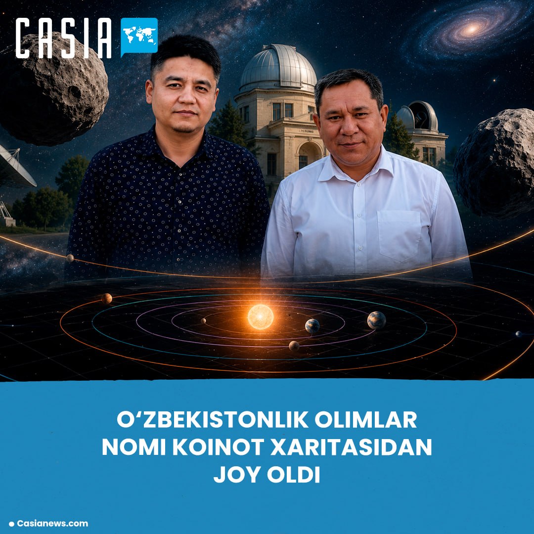 Minor Planets Named After Uzbek Scientists